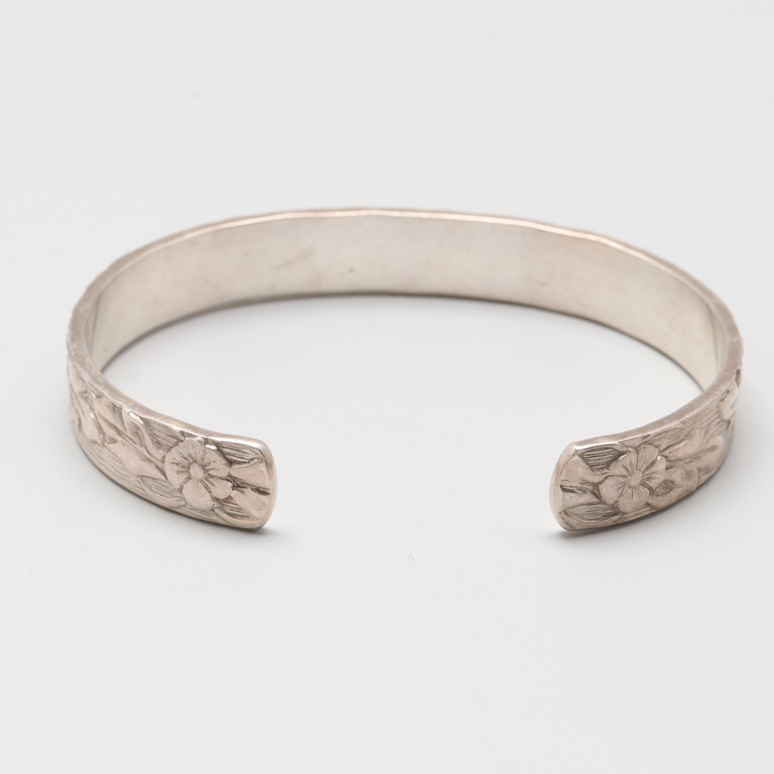 Cloyed Sterling Silver Bracelets