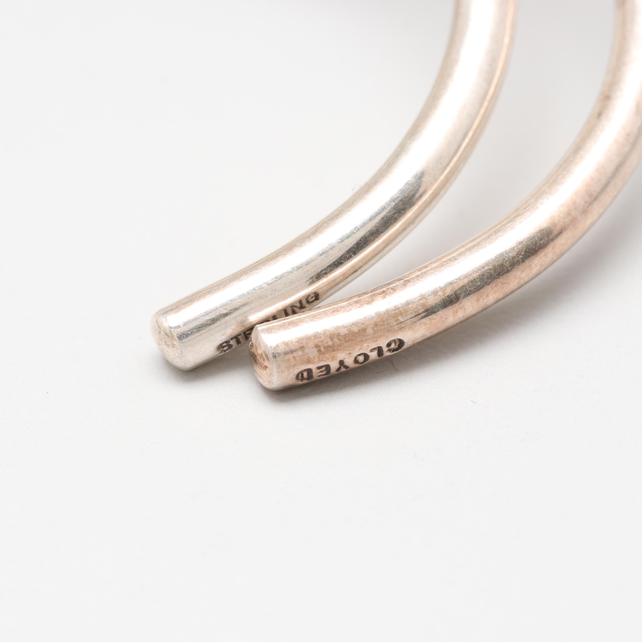 Cloyed Sterling Silver Bracelets