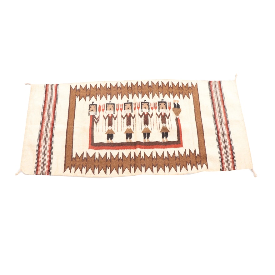 Handwoven Native American Style Wall Hanging