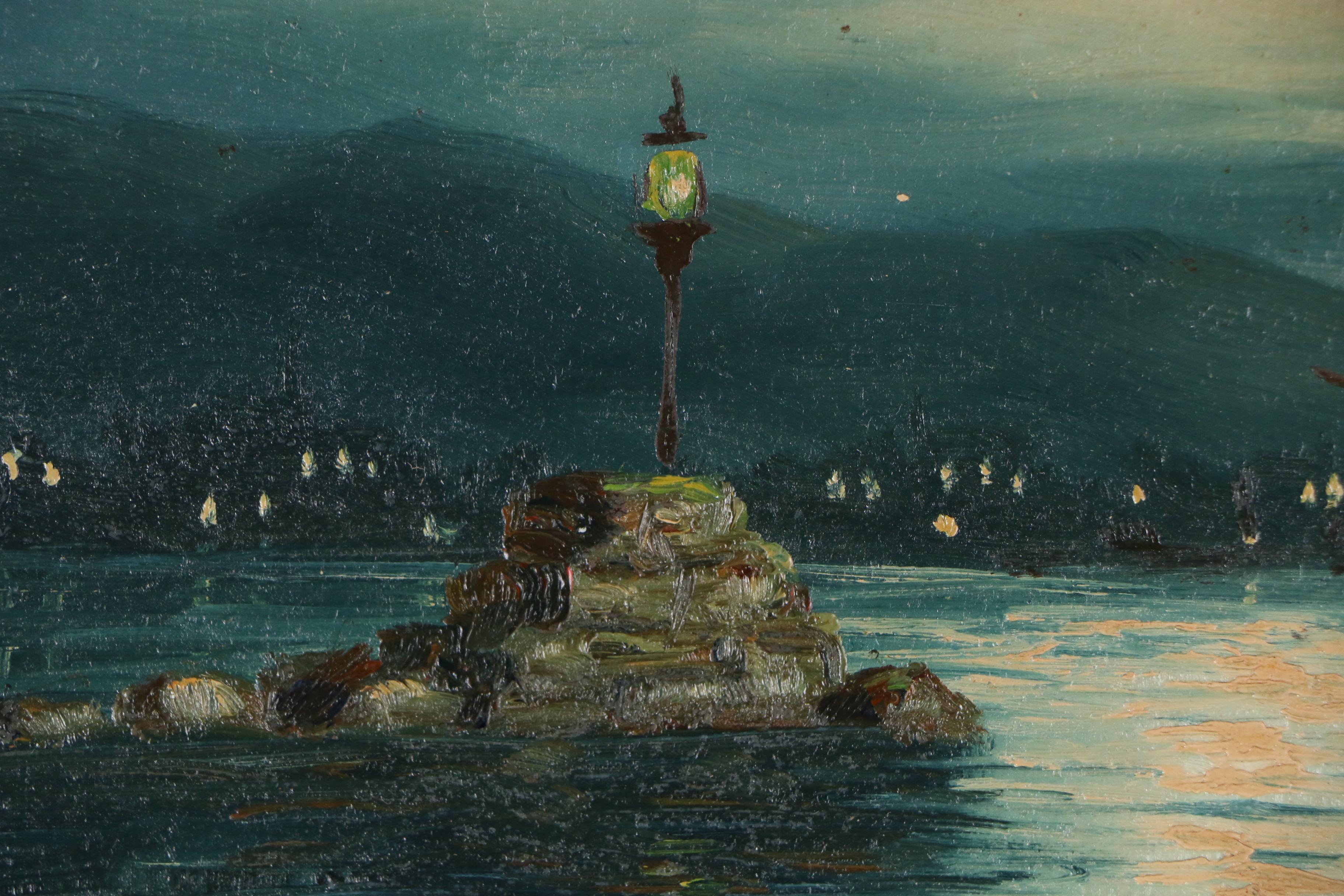 Nautical Oil Painting