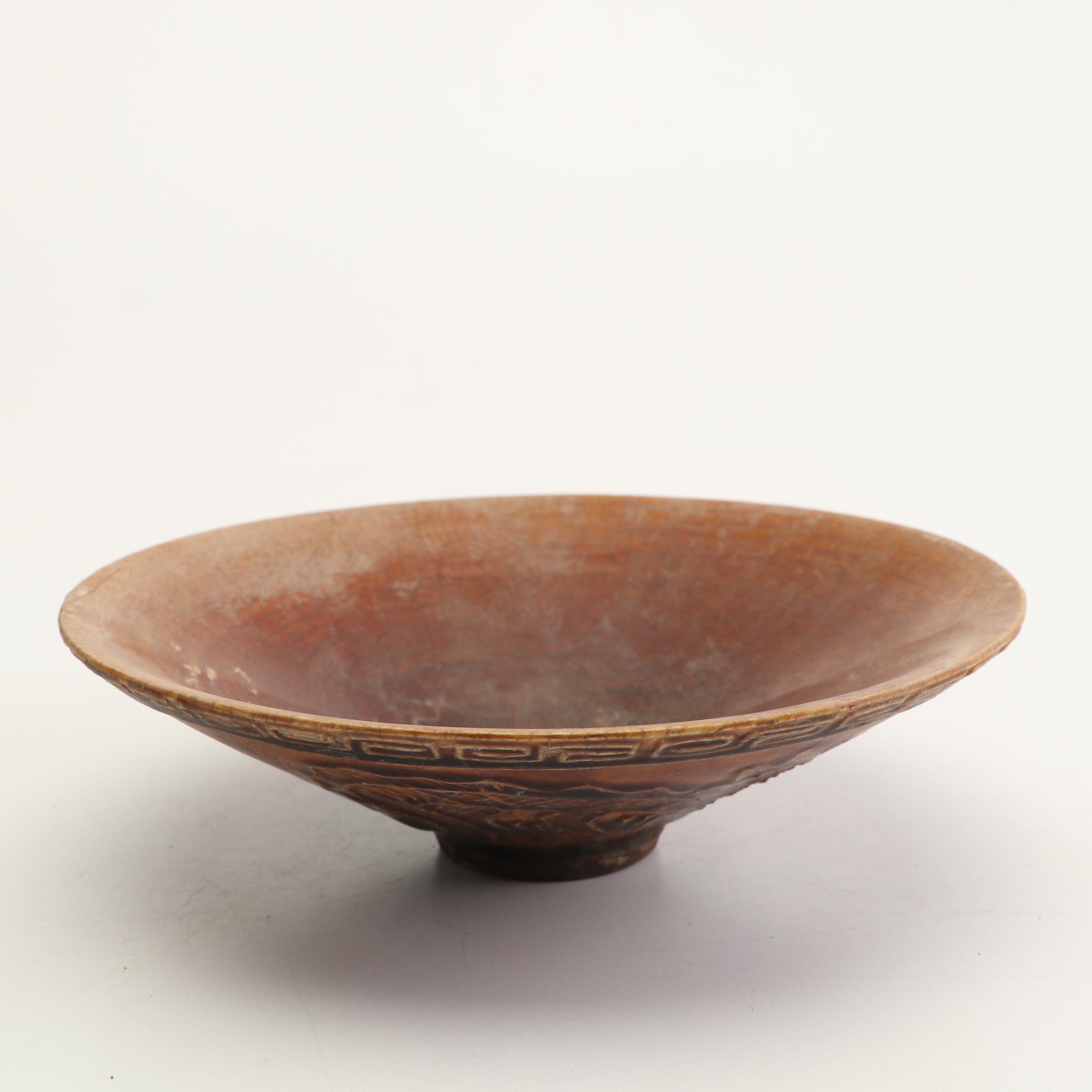 Chinese Earthenware and Ceramic Vessels including Dragon Motifs