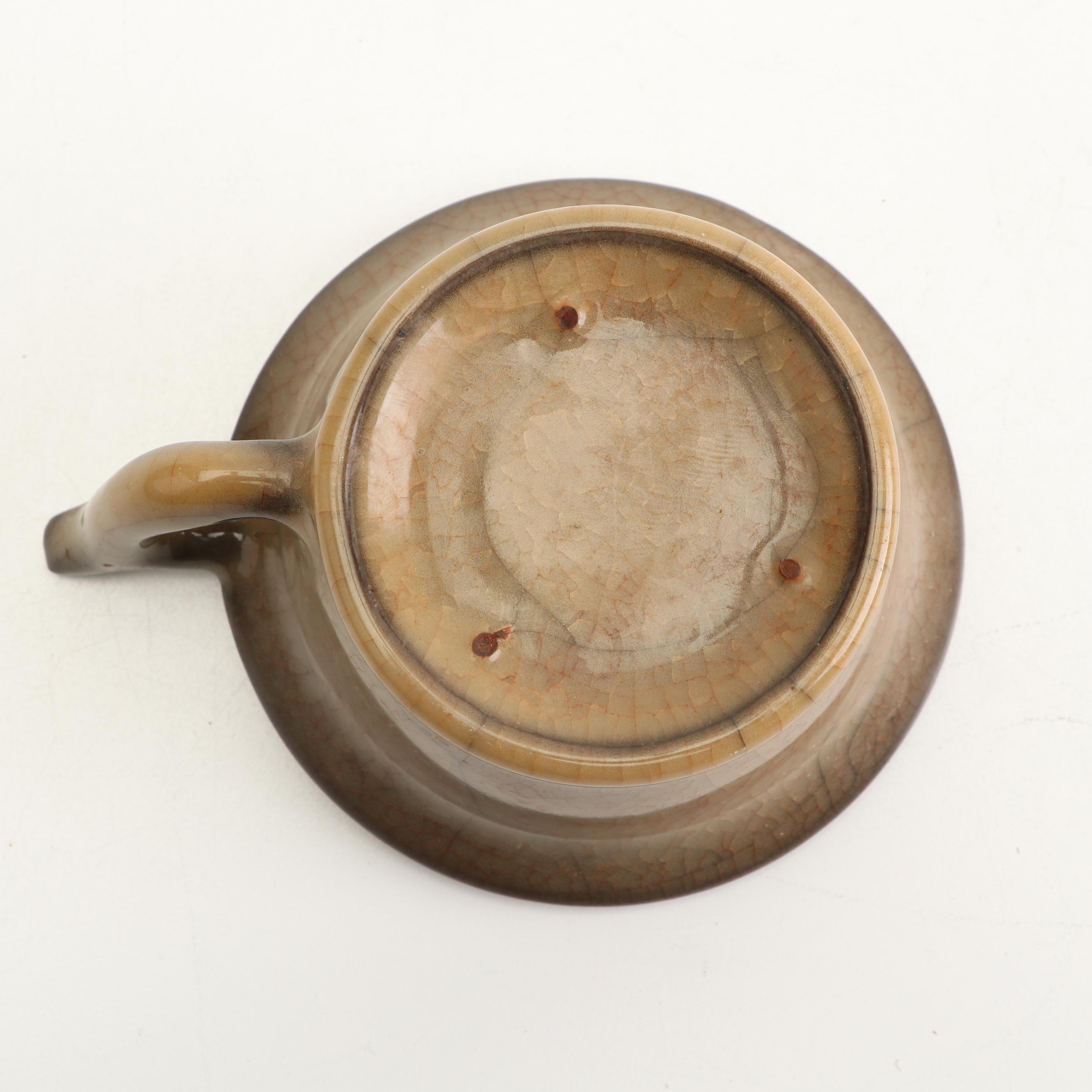 Chinese Earthenware and Ceramic Vessels including Dragon Motifs