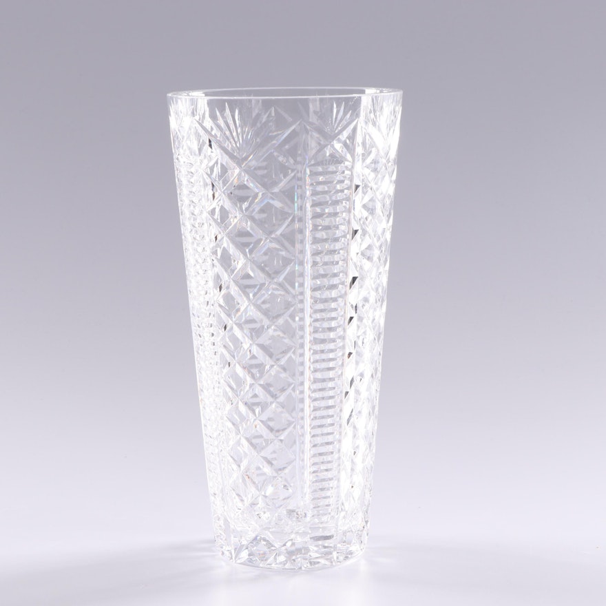 Waterford Crystal Large Tapered Bouquet Vase