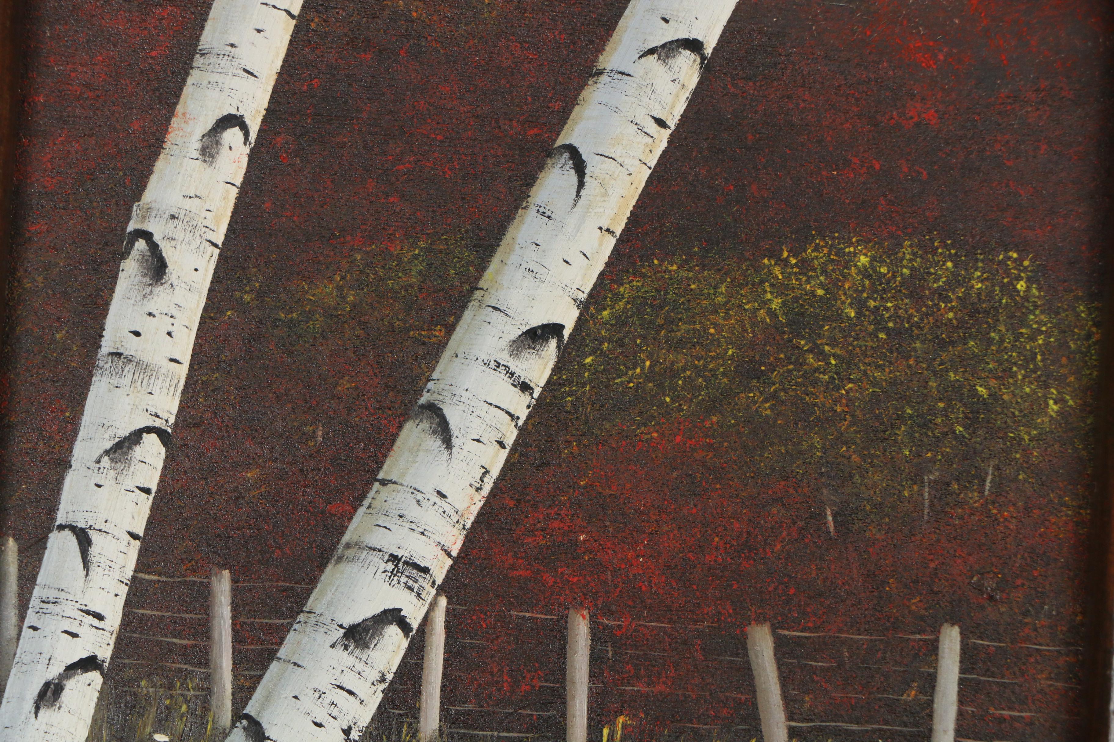 G. Von Trier Oil Painting "Fall"