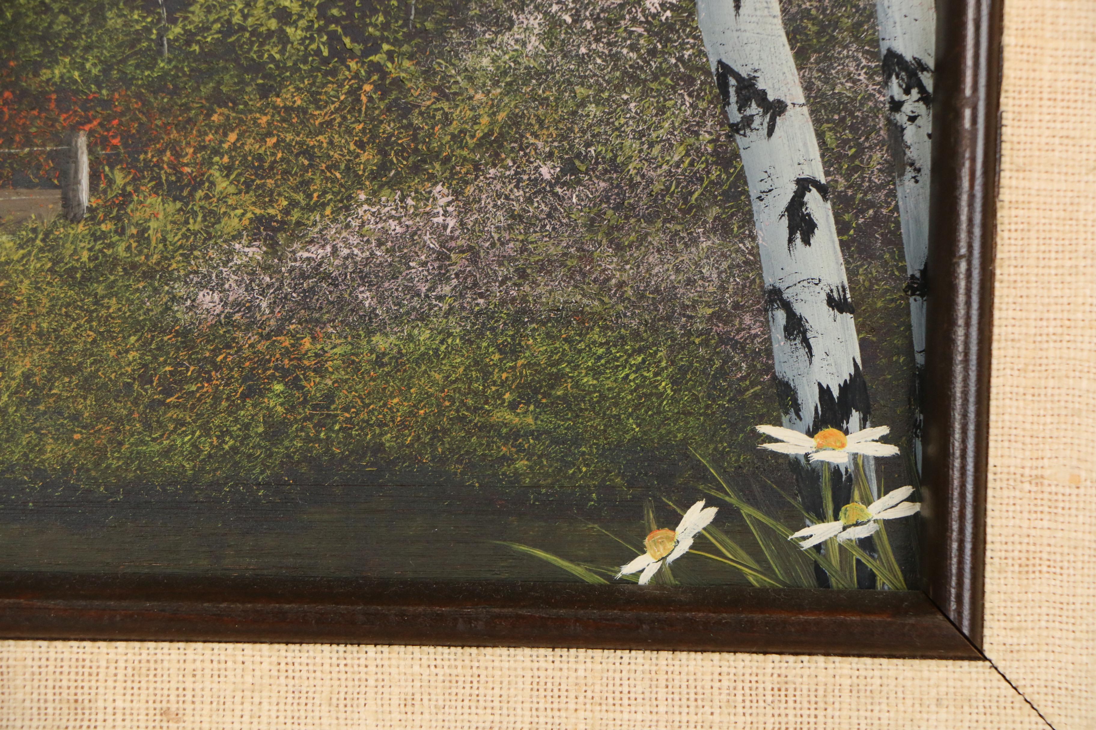 G. Von Trier Oil Painting "Spring"