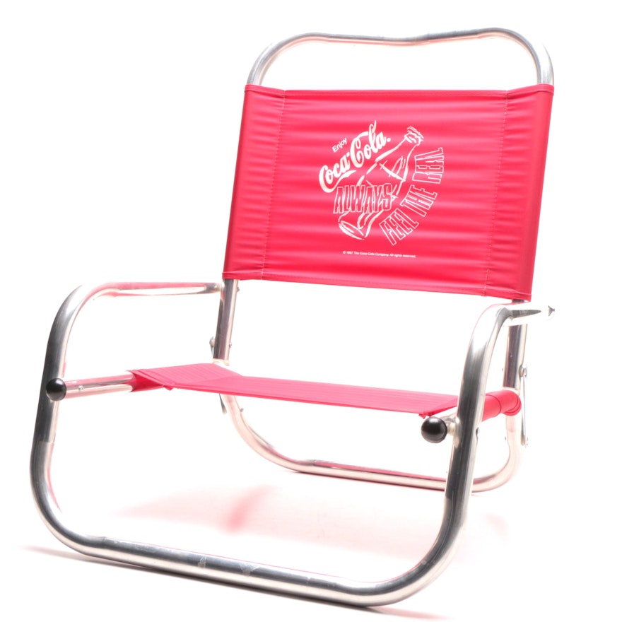 Coca-Cola Folding Beach Chair