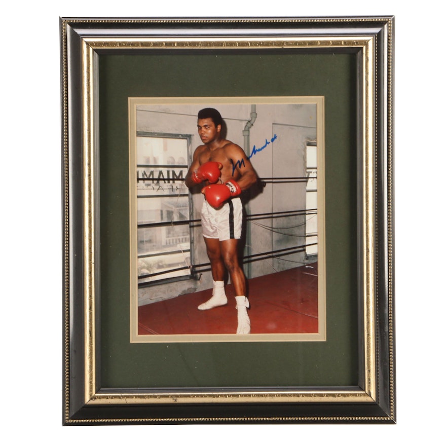 Muhammad Ali Signed Photo Print  COA