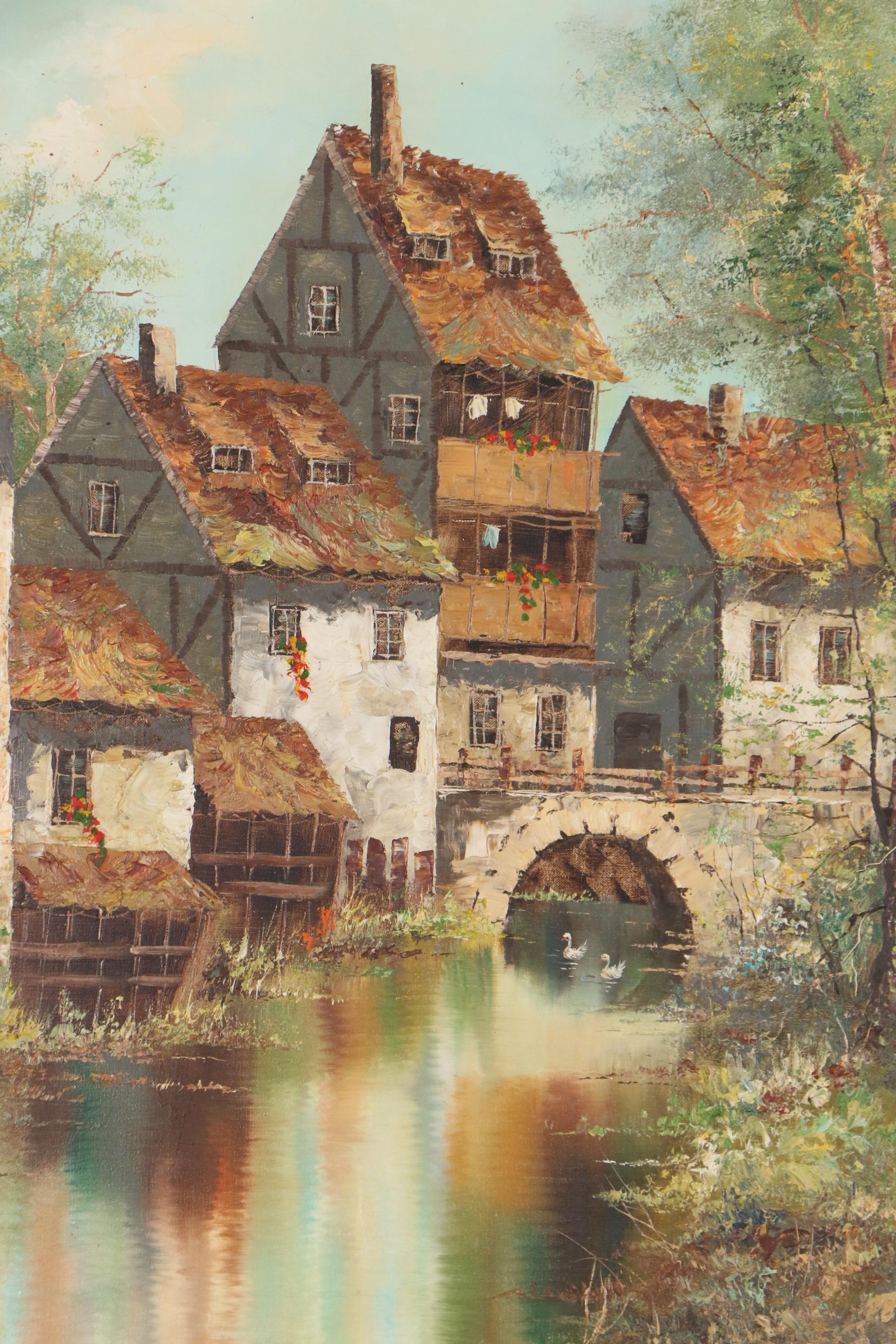 K. Franke Oil Painting