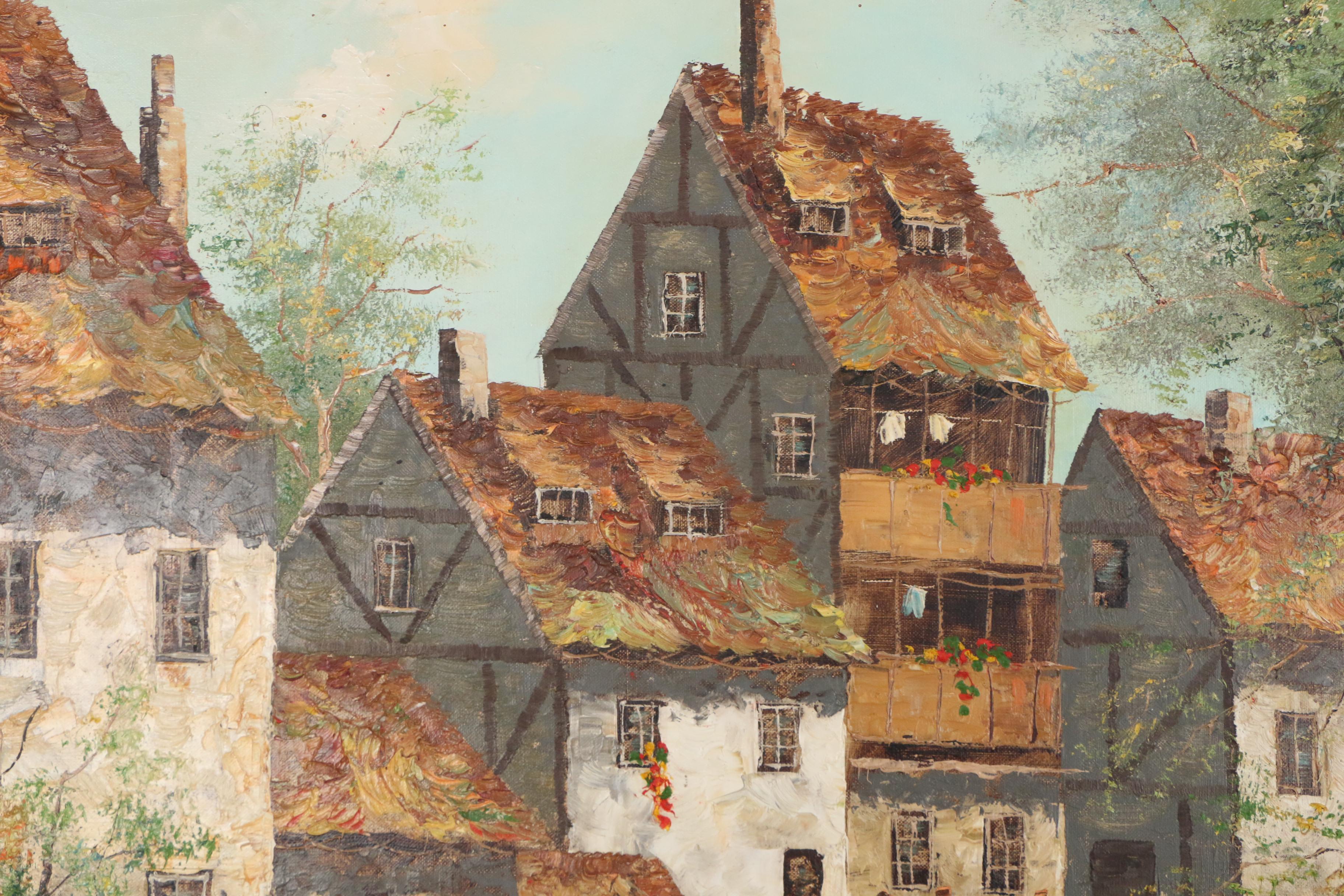 K. Franke Oil Painting