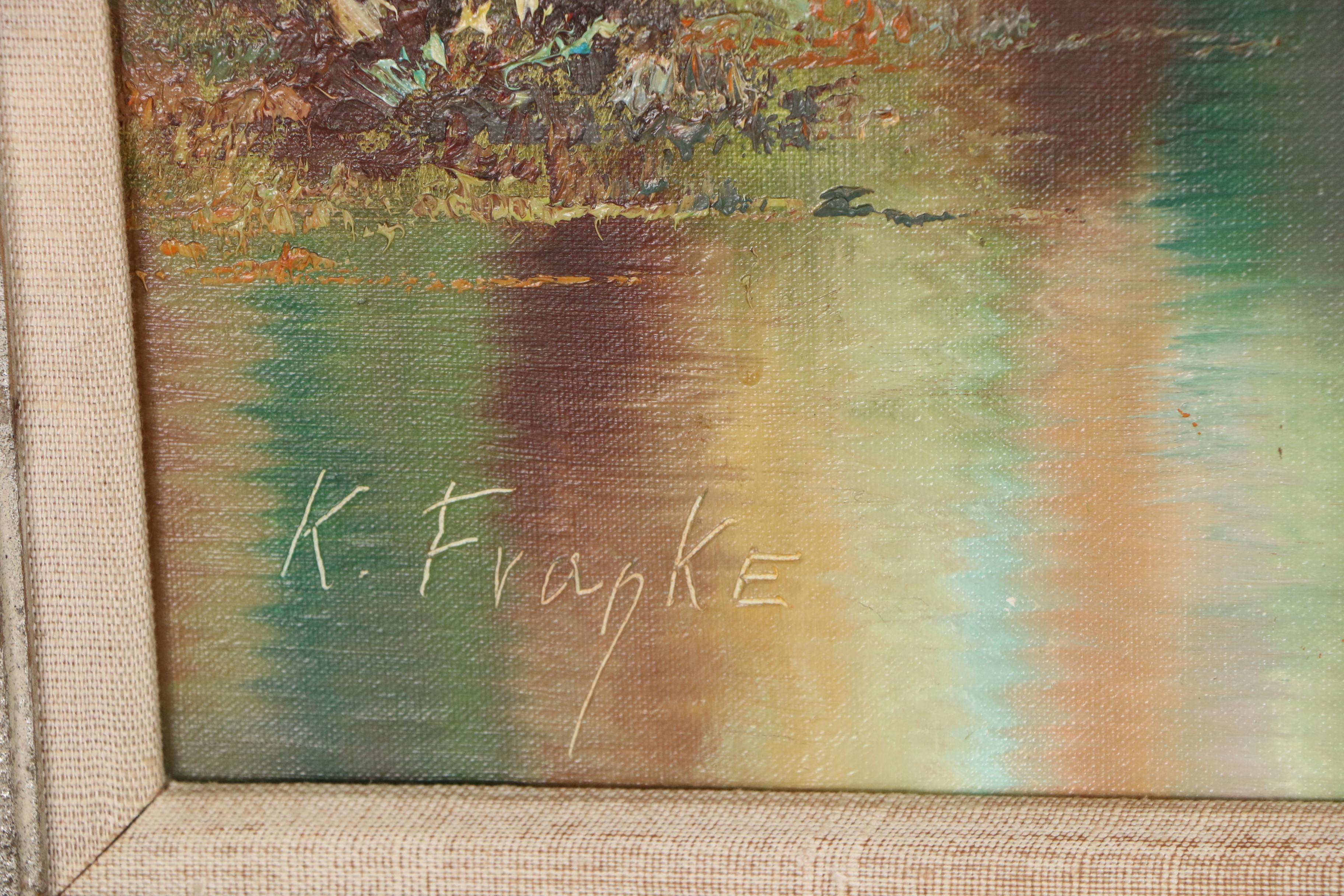 K. Franke Oil Painting