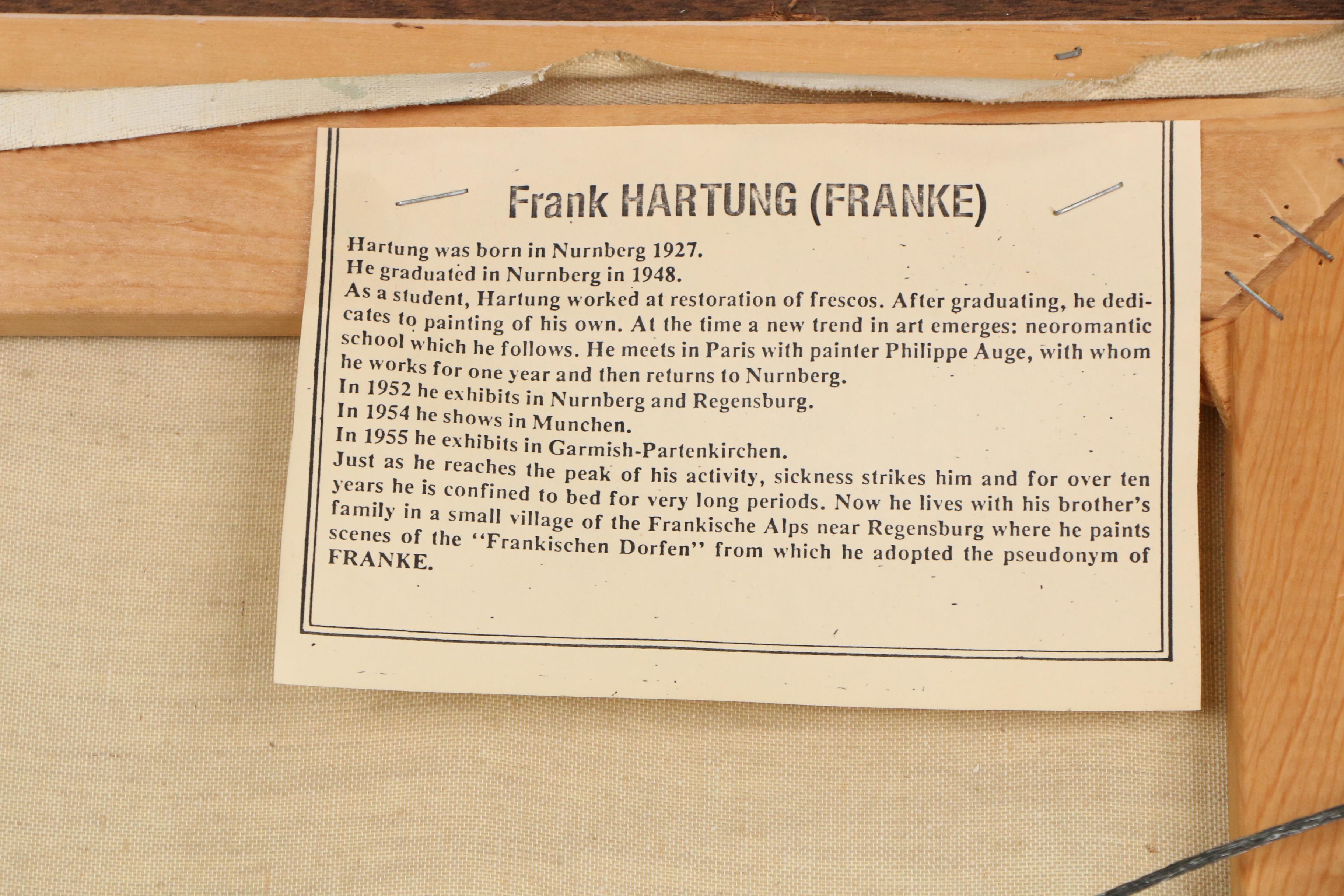 K. Franke Oil Painting