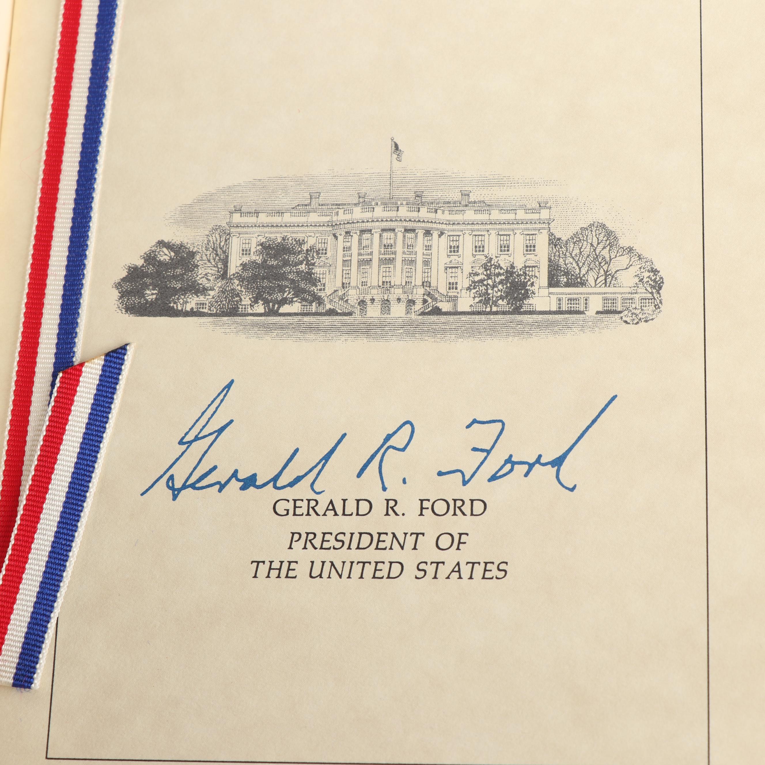 The Official Bicentennial Day Commemorative Sterling Silver Medals