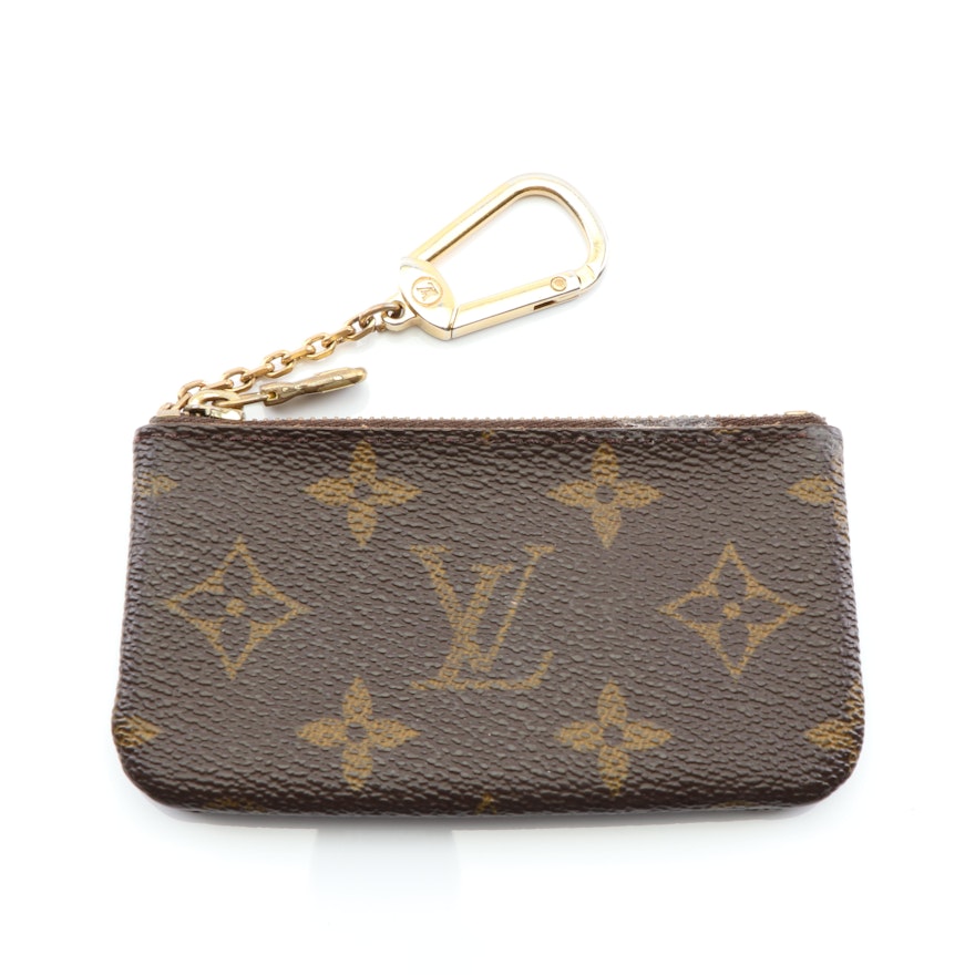 1998 Louis Vuitton Paris Monogram Canvas Key Pouch