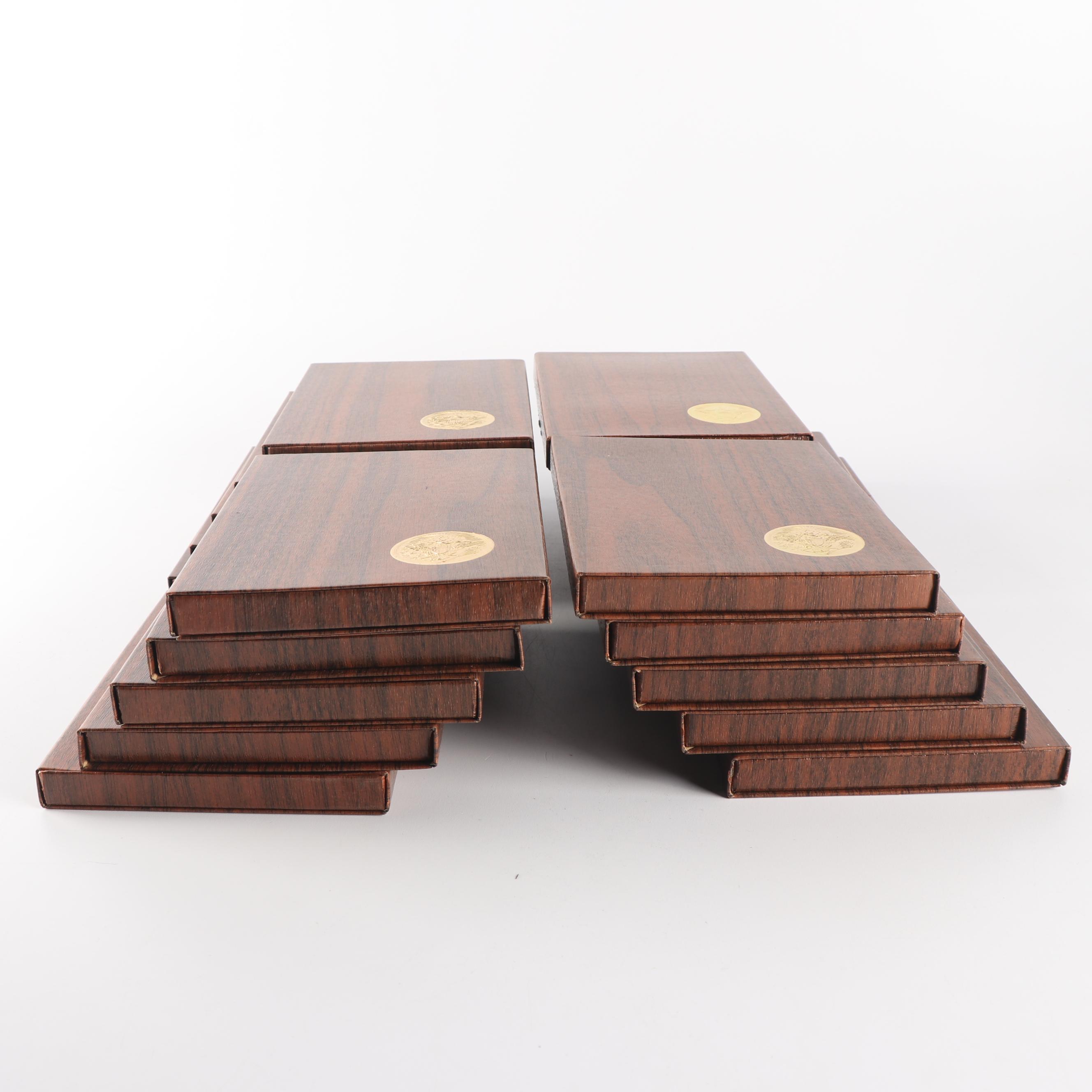 Collection of U.S. Mint Eisenhower Silver Proof Dollars