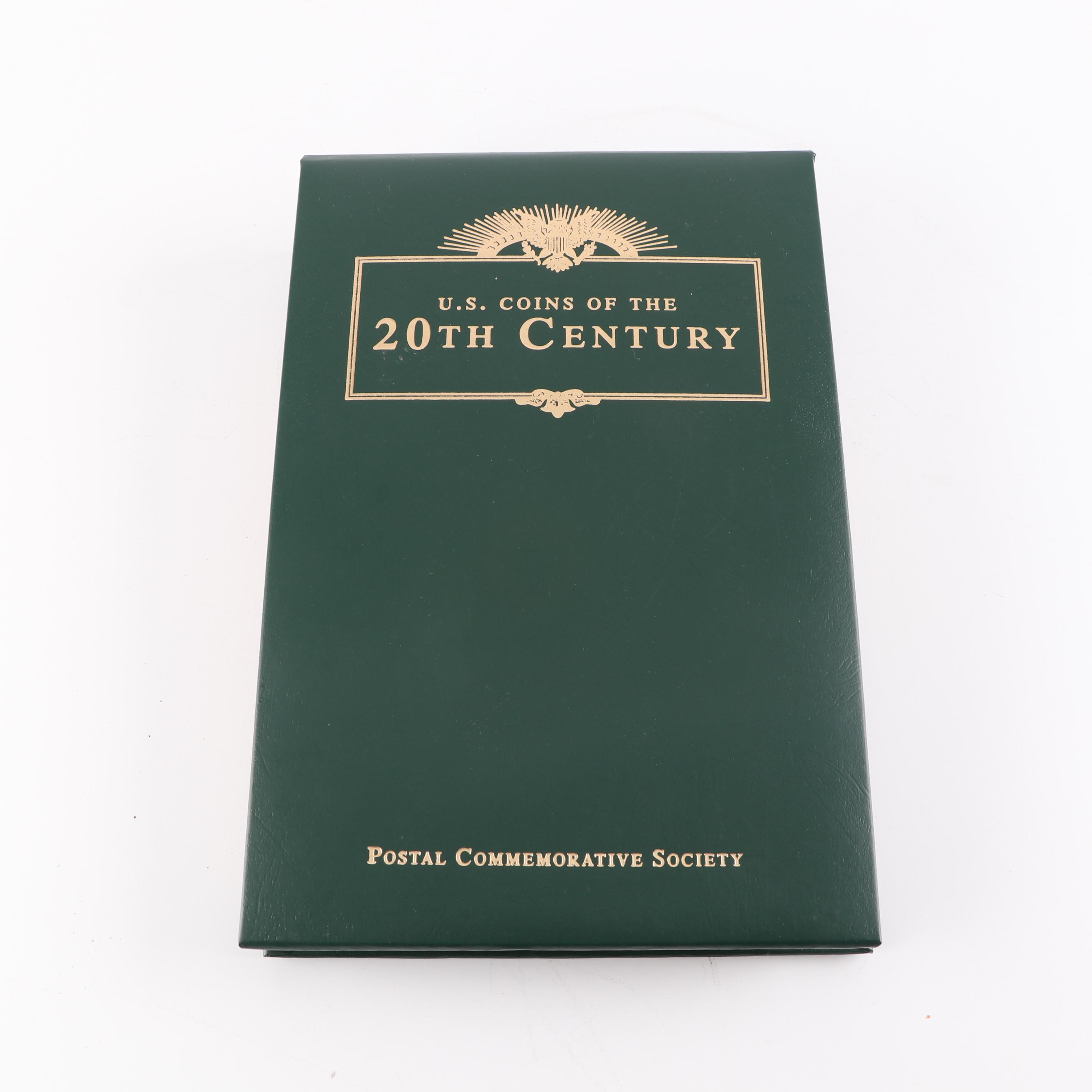 PCS U.S. Coins of the Twentieth Century with Historic Stamps Album