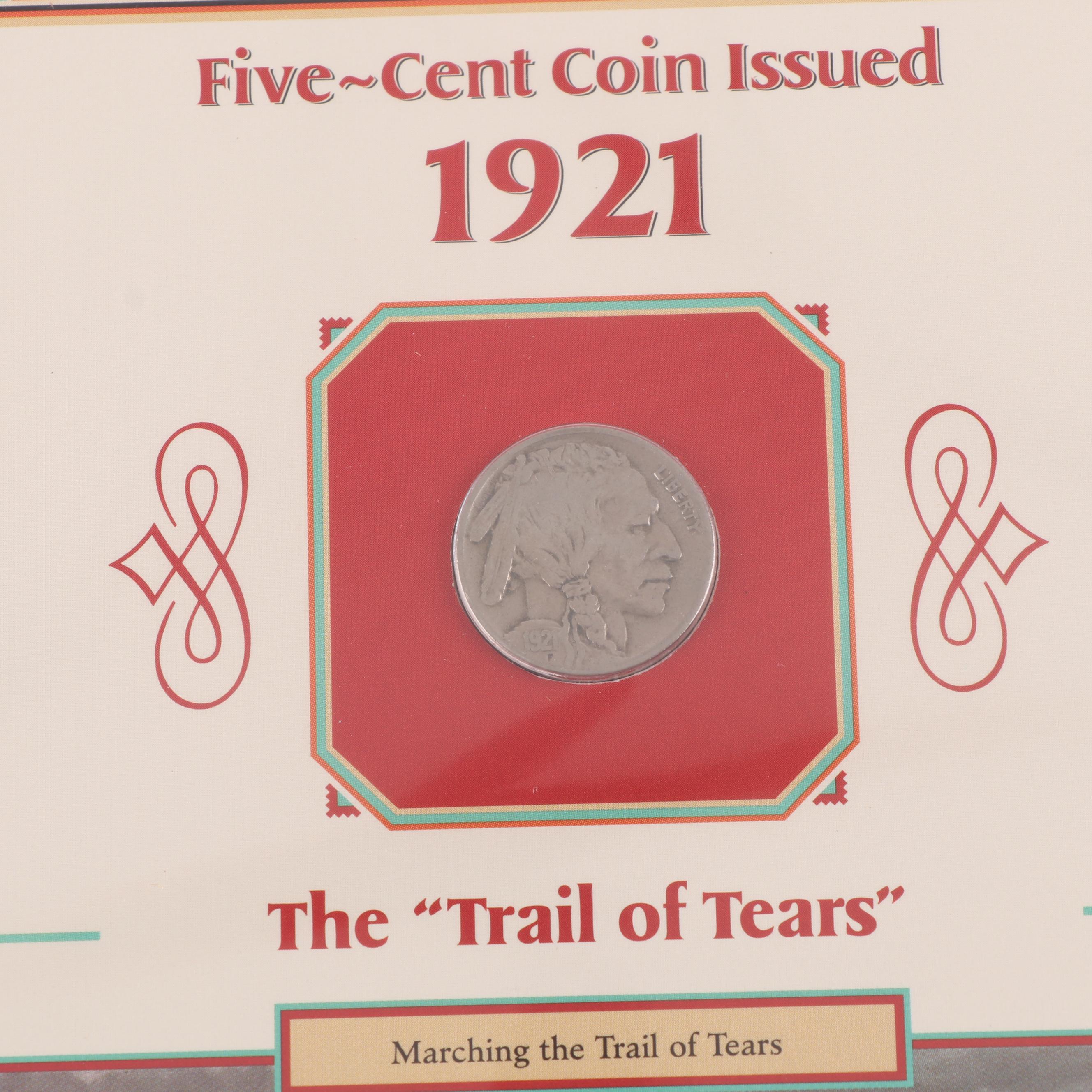 PCS Buffalo Nickel Collection from 1913-1938 with Stamps Album