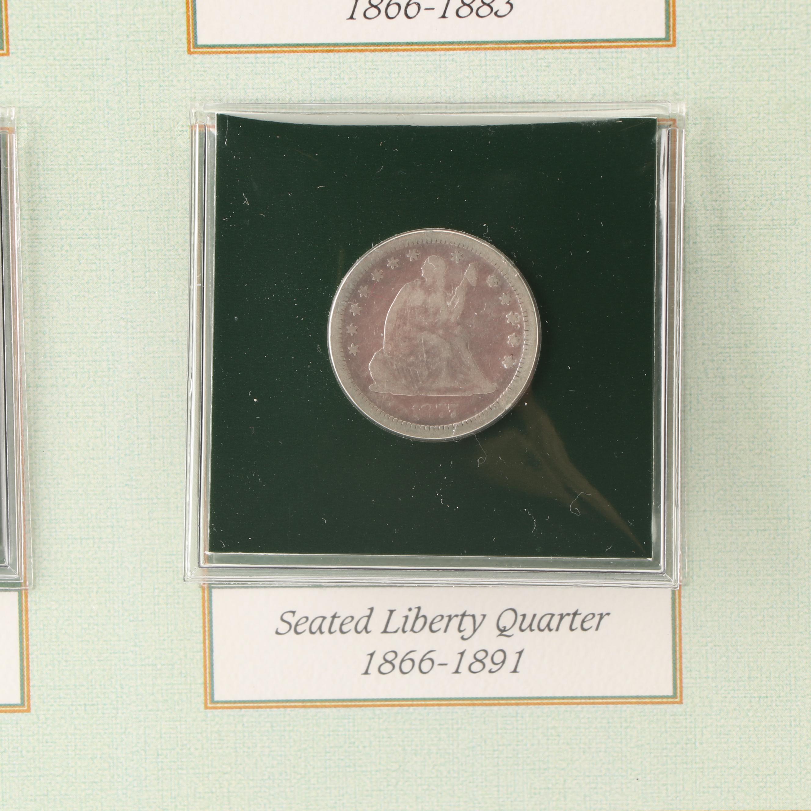 PCS The U.S. National Motto Coins and Currency Collection