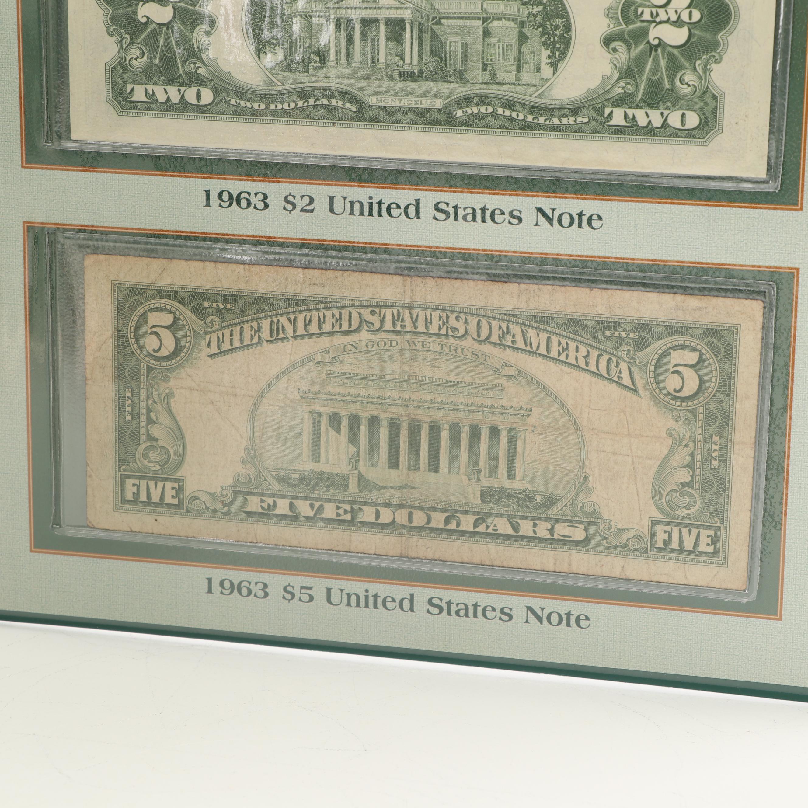 PCS The U.S. National Motto Coins and Currency Collection