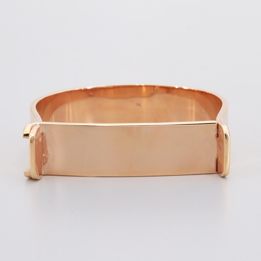 Miansai "Hudson Cuff" Rose Tone Bracelet