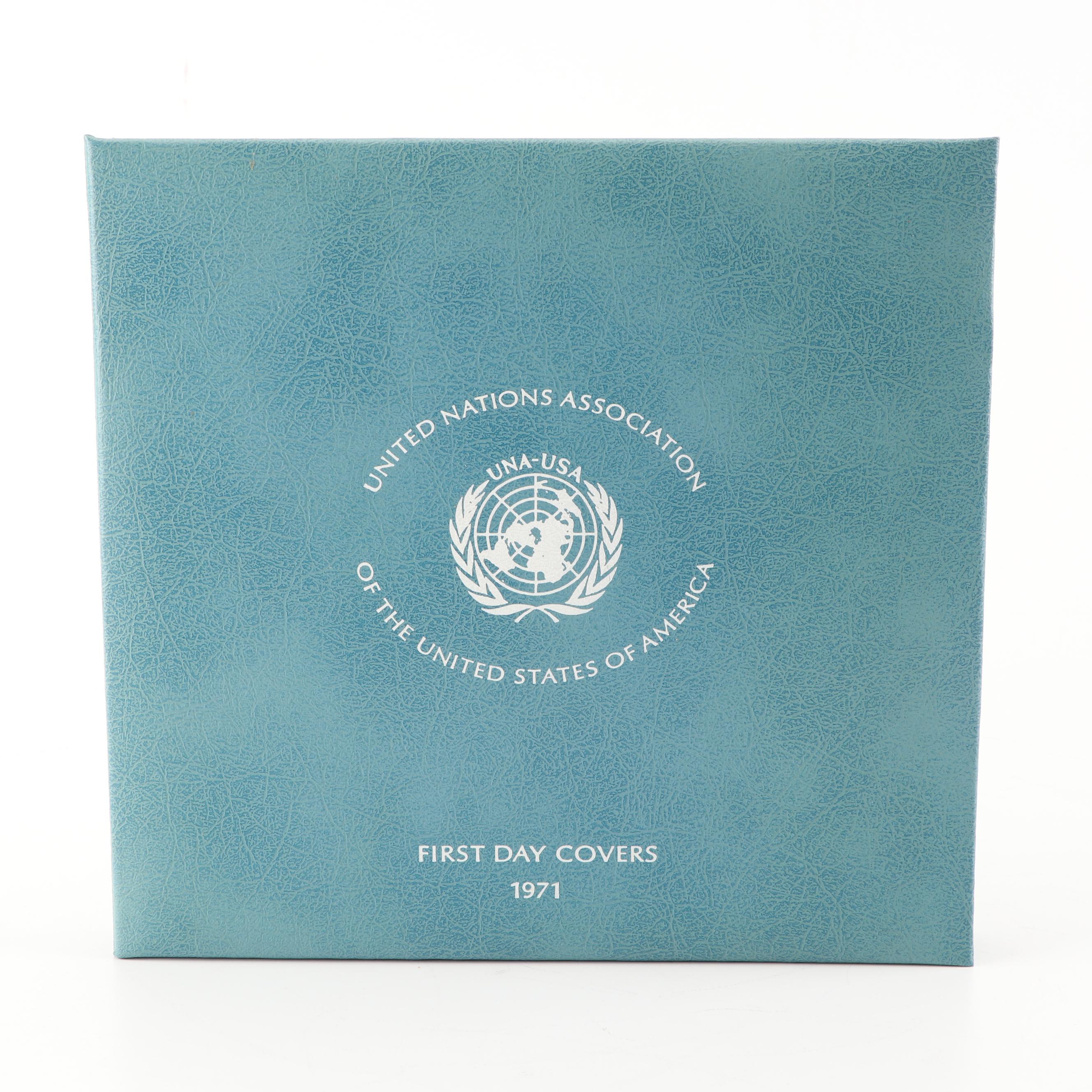 Franklin Mint 1971 United Nations Association UNA-USA Commemorative Medals