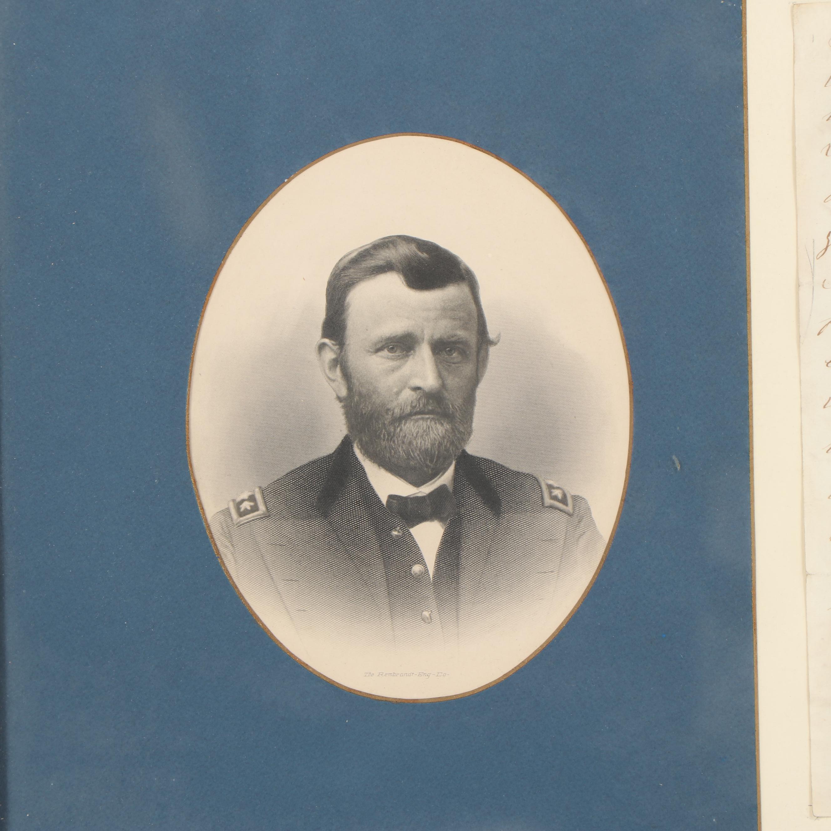 Ulysses S. Grant War-Date Autograph Letter Signed to Major General Ord
