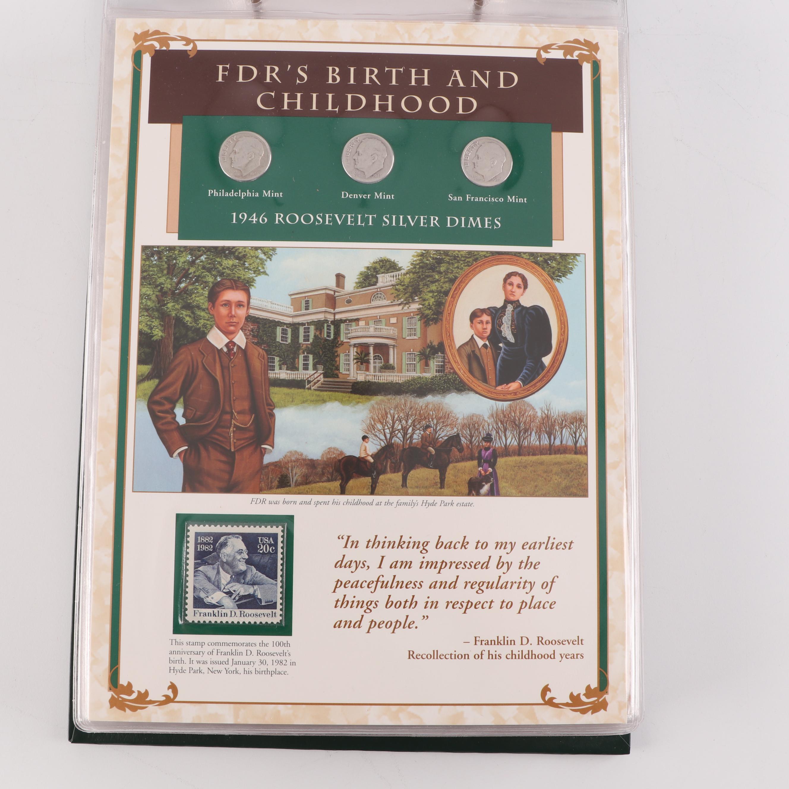 PCS The Complete Collection of Silver Roosevelt Dimes Album