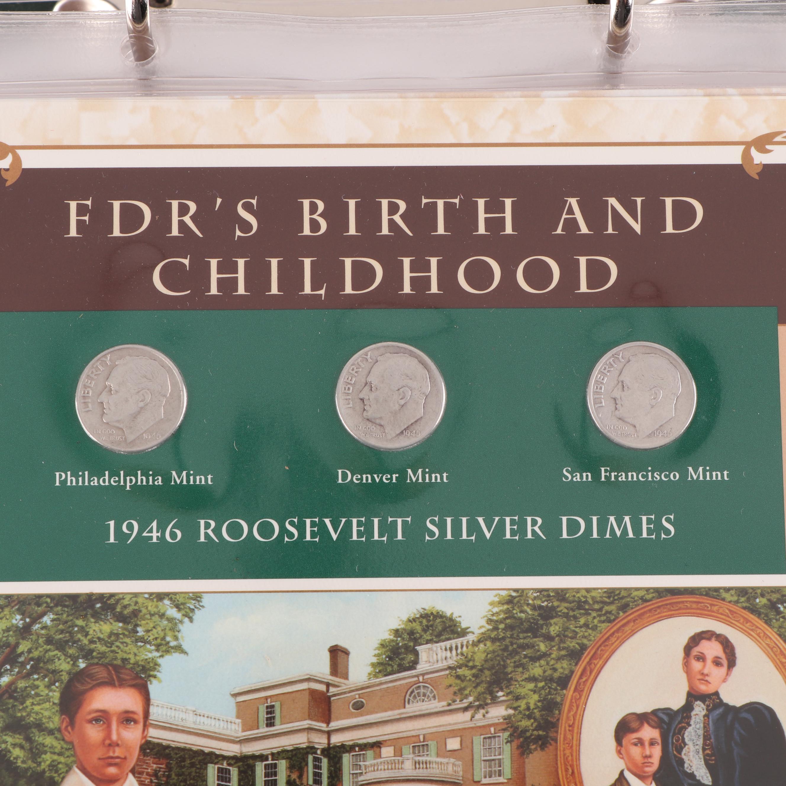 PCS The Complete Collection of Silver Roosevelt Dimes Album