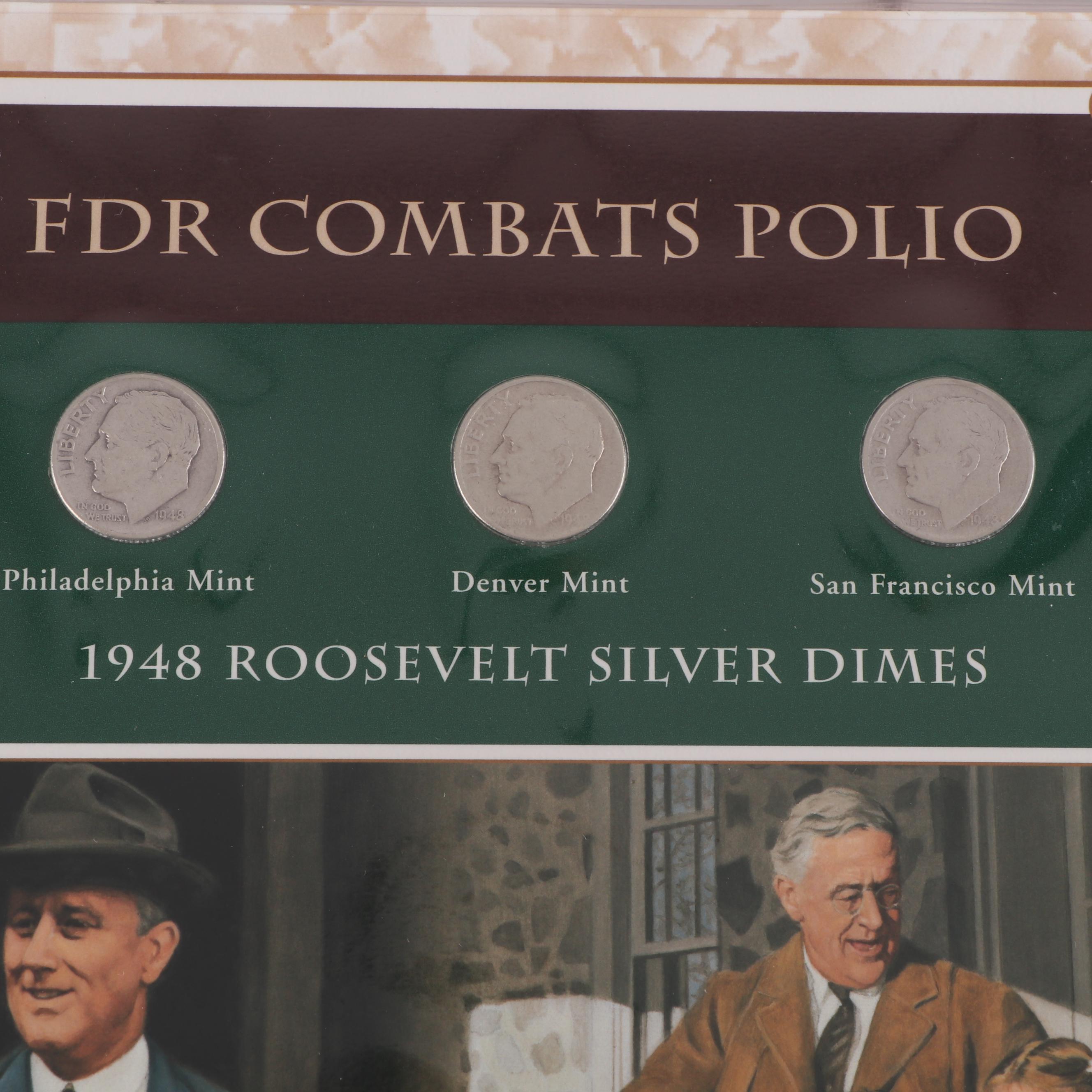 PCS The Complete Collection of Silver Roosevelt Dimes Album