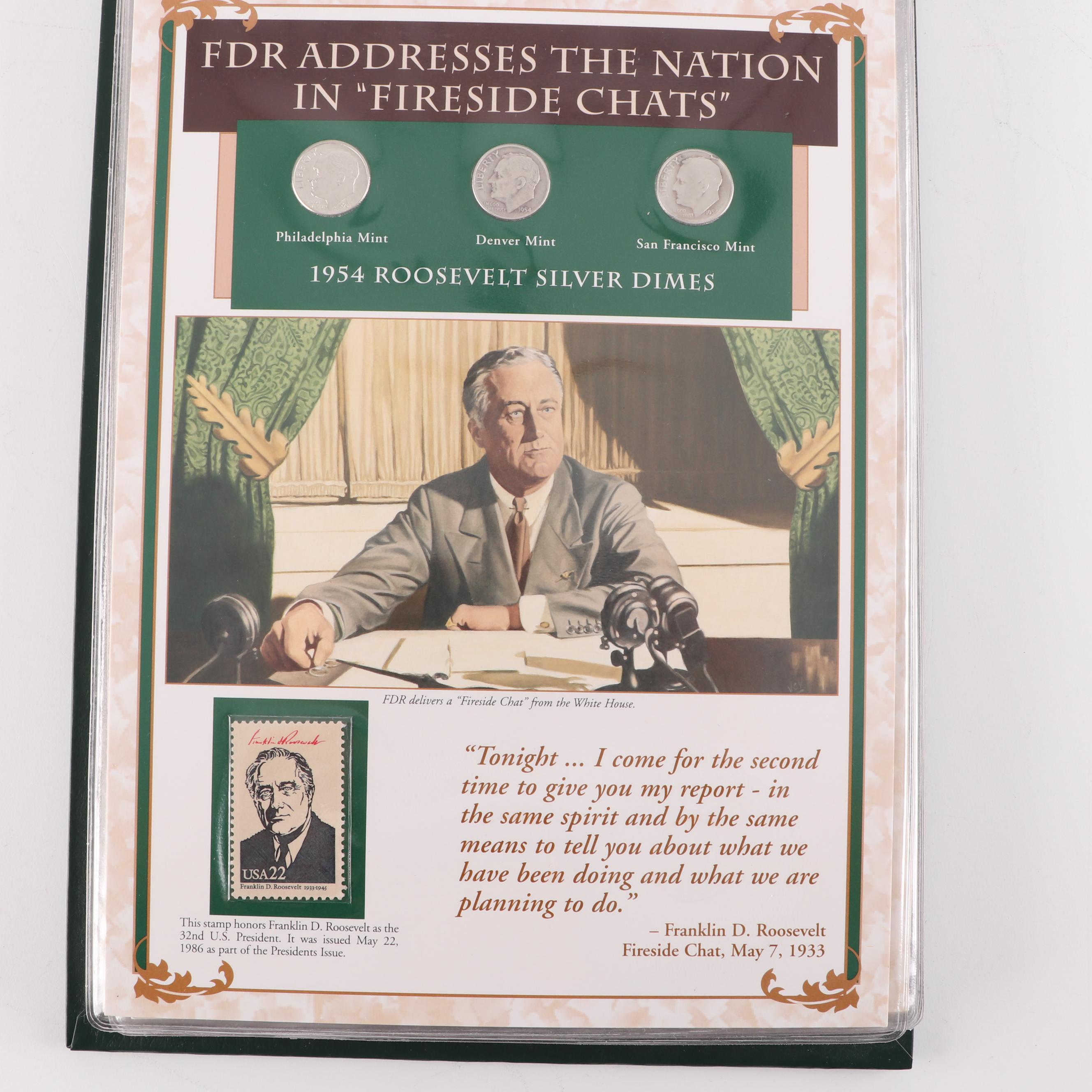 PCS The Complete Collection of Silver Roosevelt Dimes Album