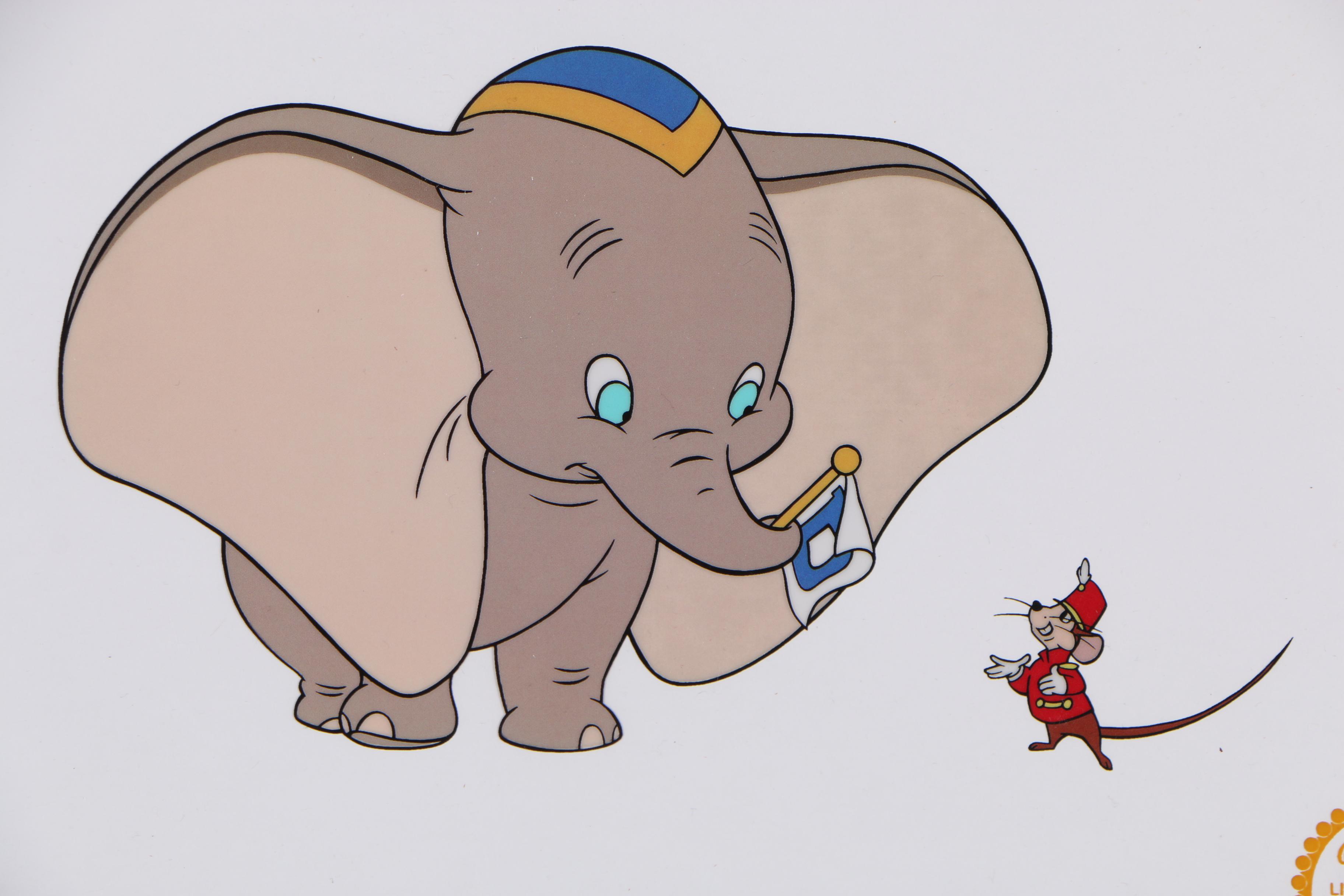 Reproduction Disney Sericel from "Dumbo"
