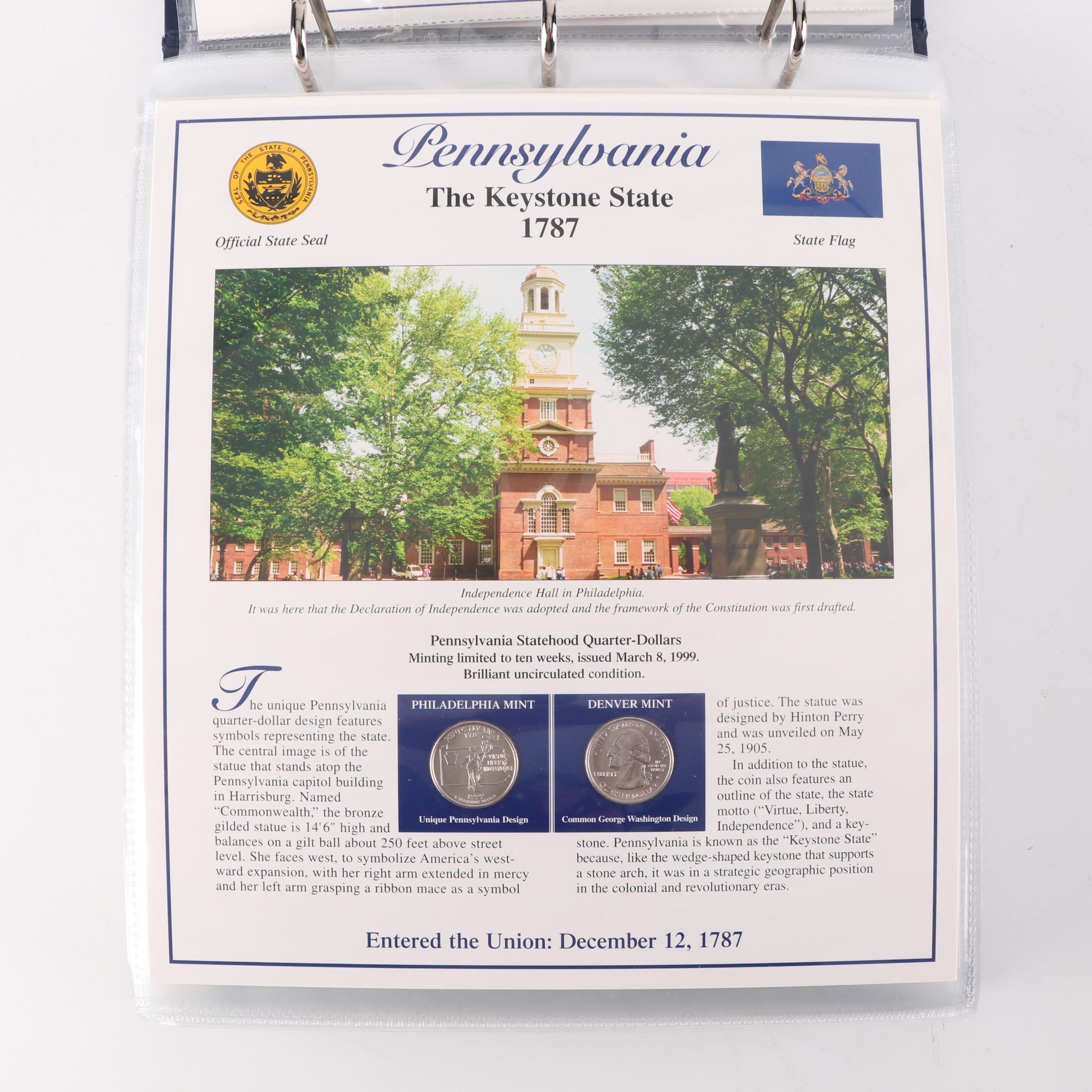 PCS Statehood Quarter Collection Albums