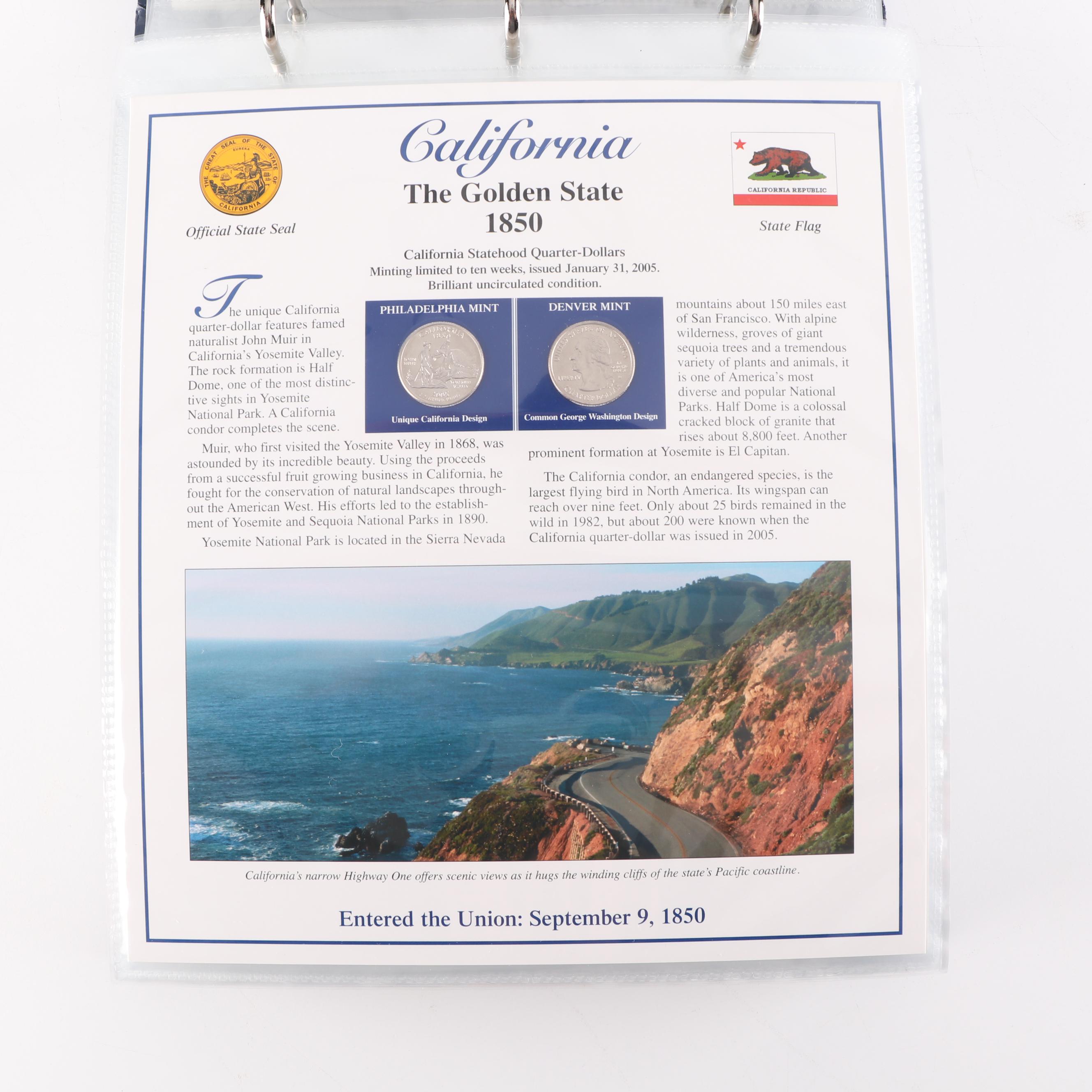 PCS Statehood Quarter Collection Albums