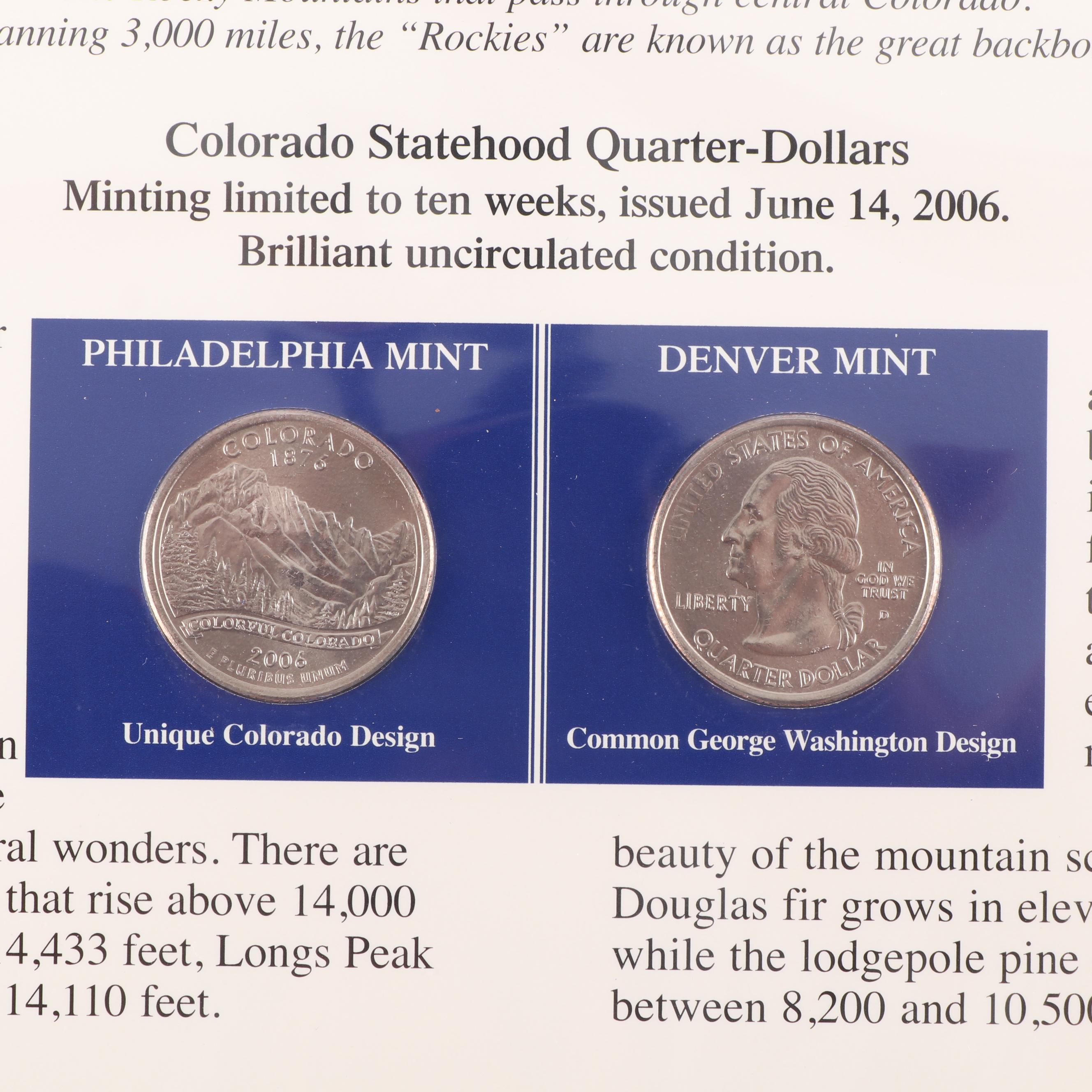 PCS Statehood Quarter Collection Albums