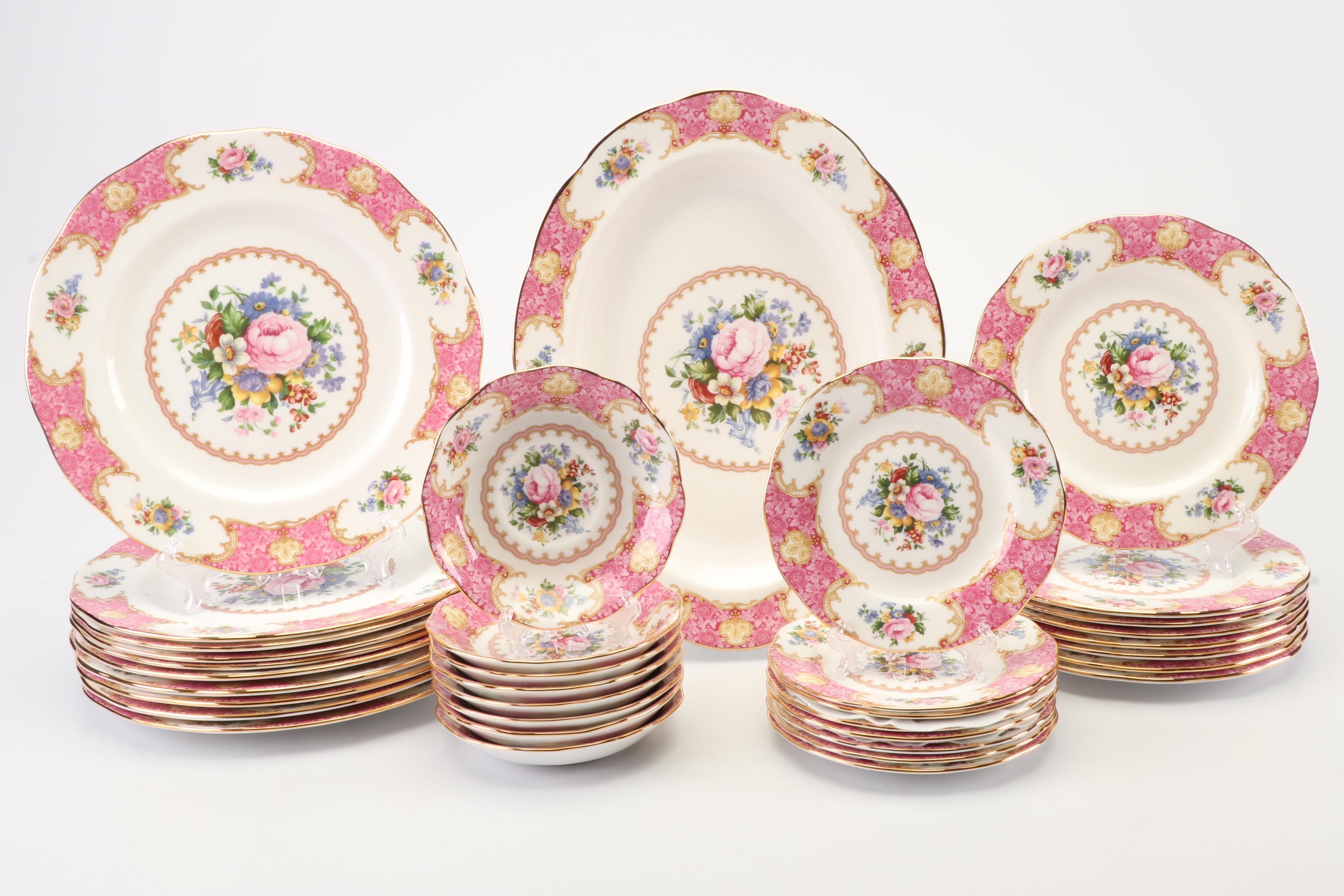 Royal Albert "Lady Carlyle" Bone China Dinnerware