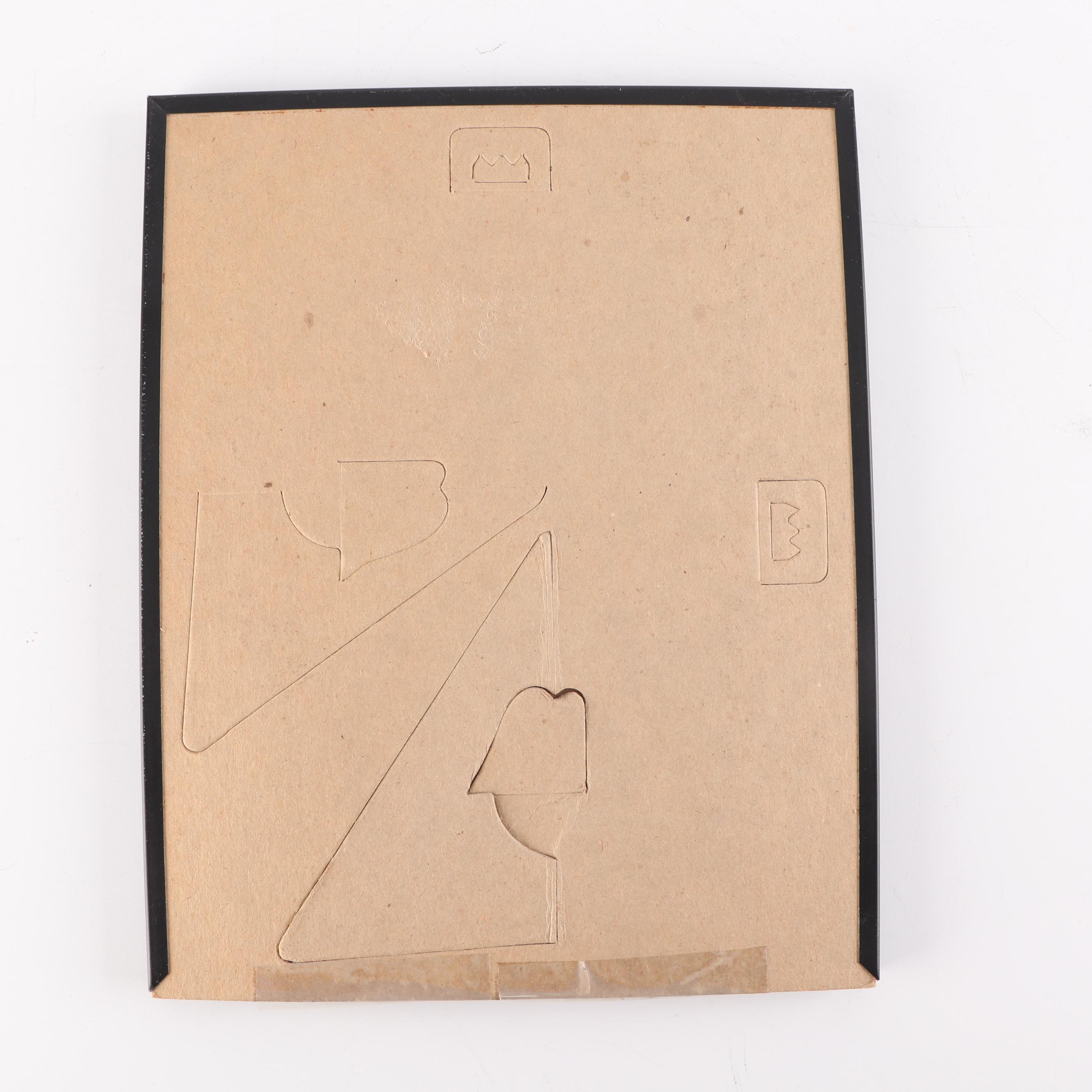 Framed U.S. Obsolete Dollar Type Set