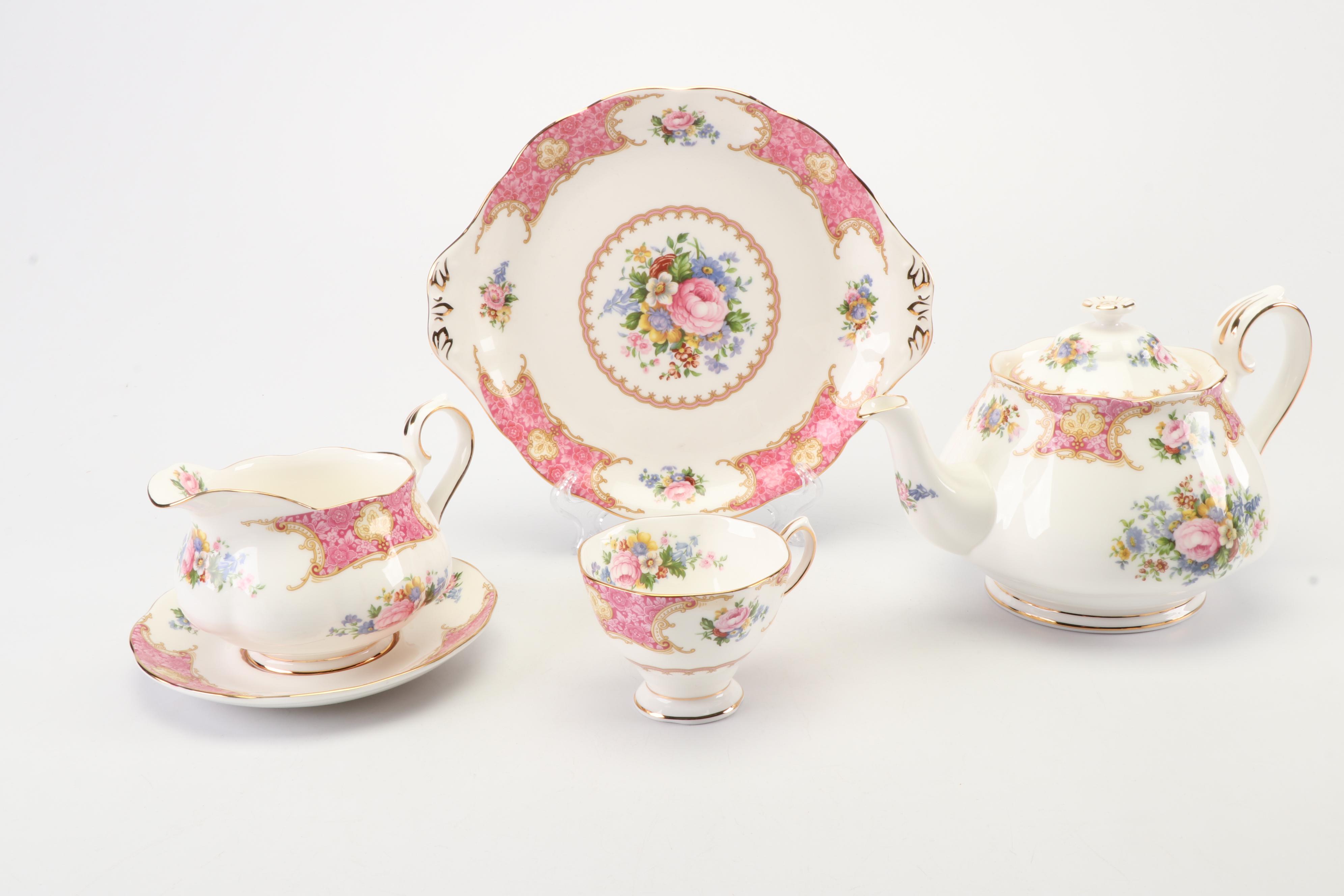 Royal Albert "Lady Carlyle" Bone China Dinnerware