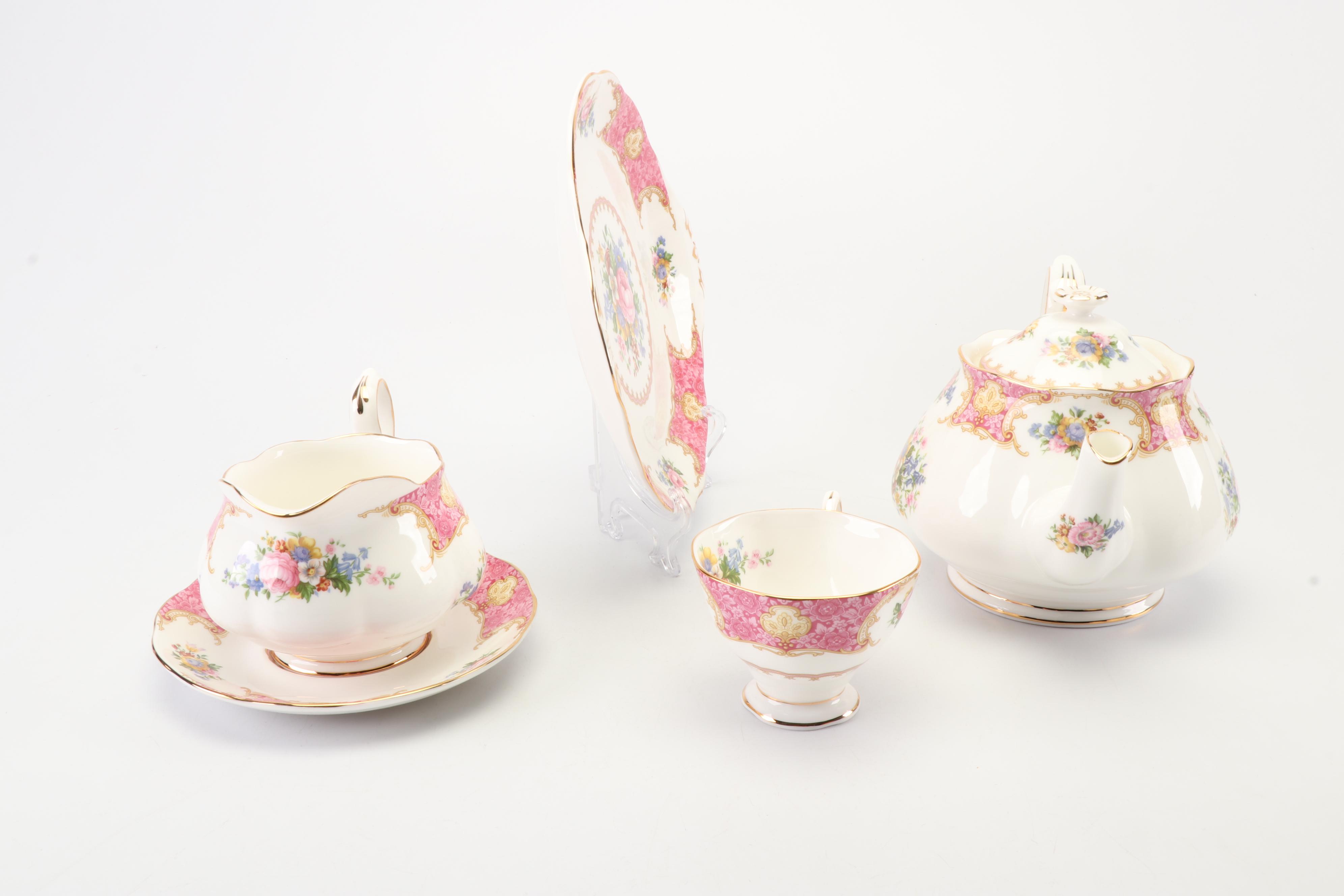 Royal Albert "Lady Carlyle" Bone China Dinnerware