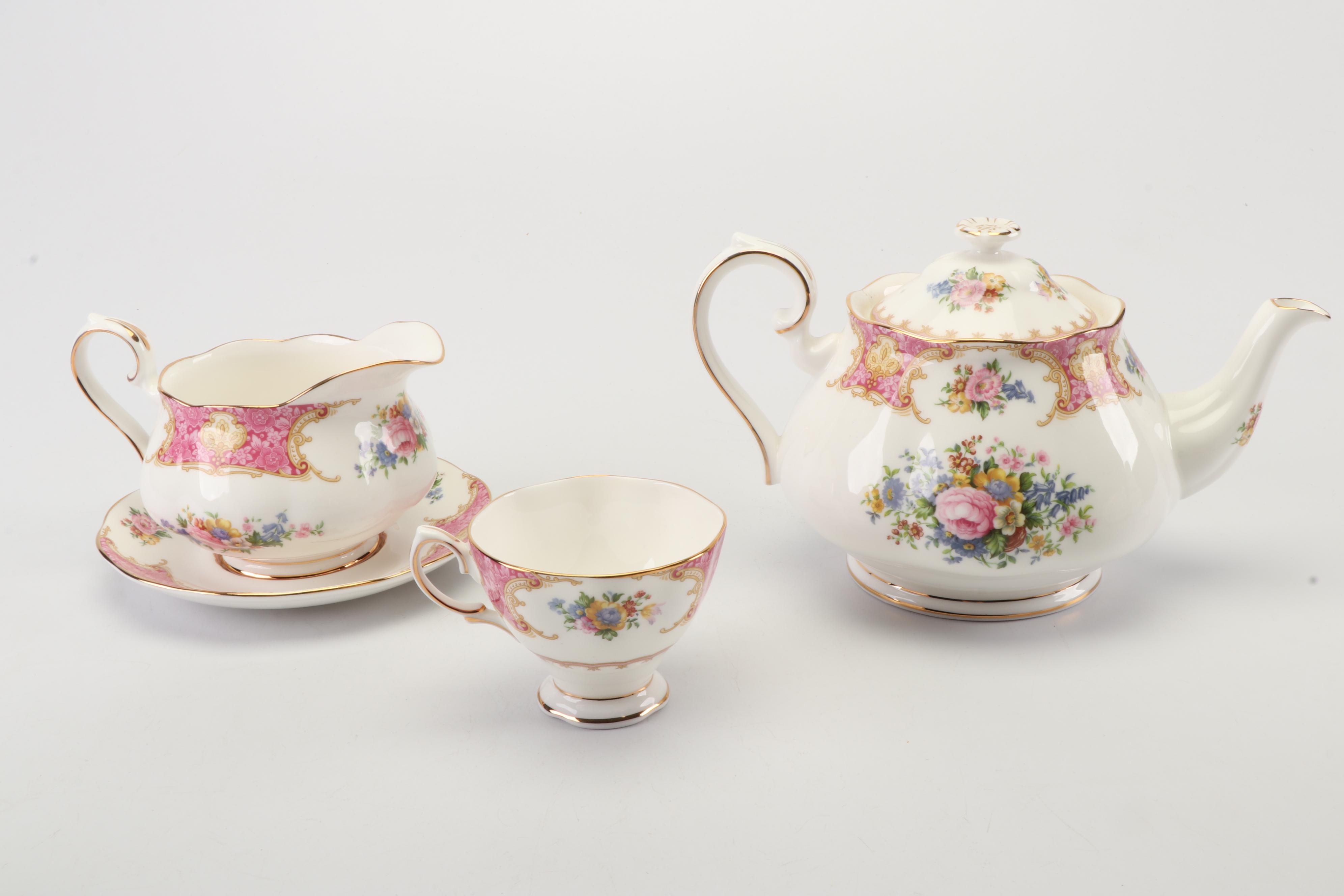 Royal Albert "Lady Carlyle" Bone China Dinnerware