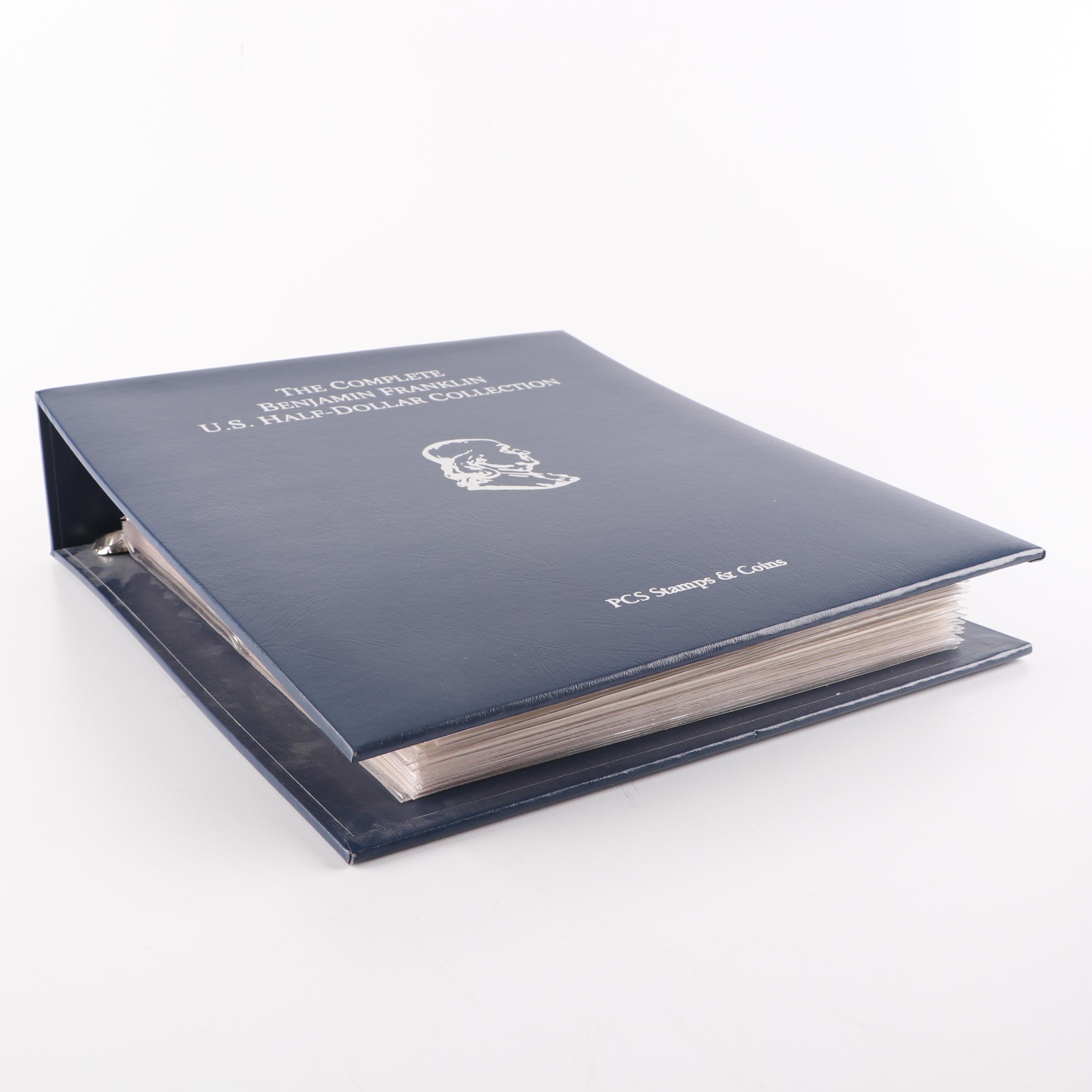 PCS Complete Benjamin Franklin U.S. Half-Dollar Collection Album