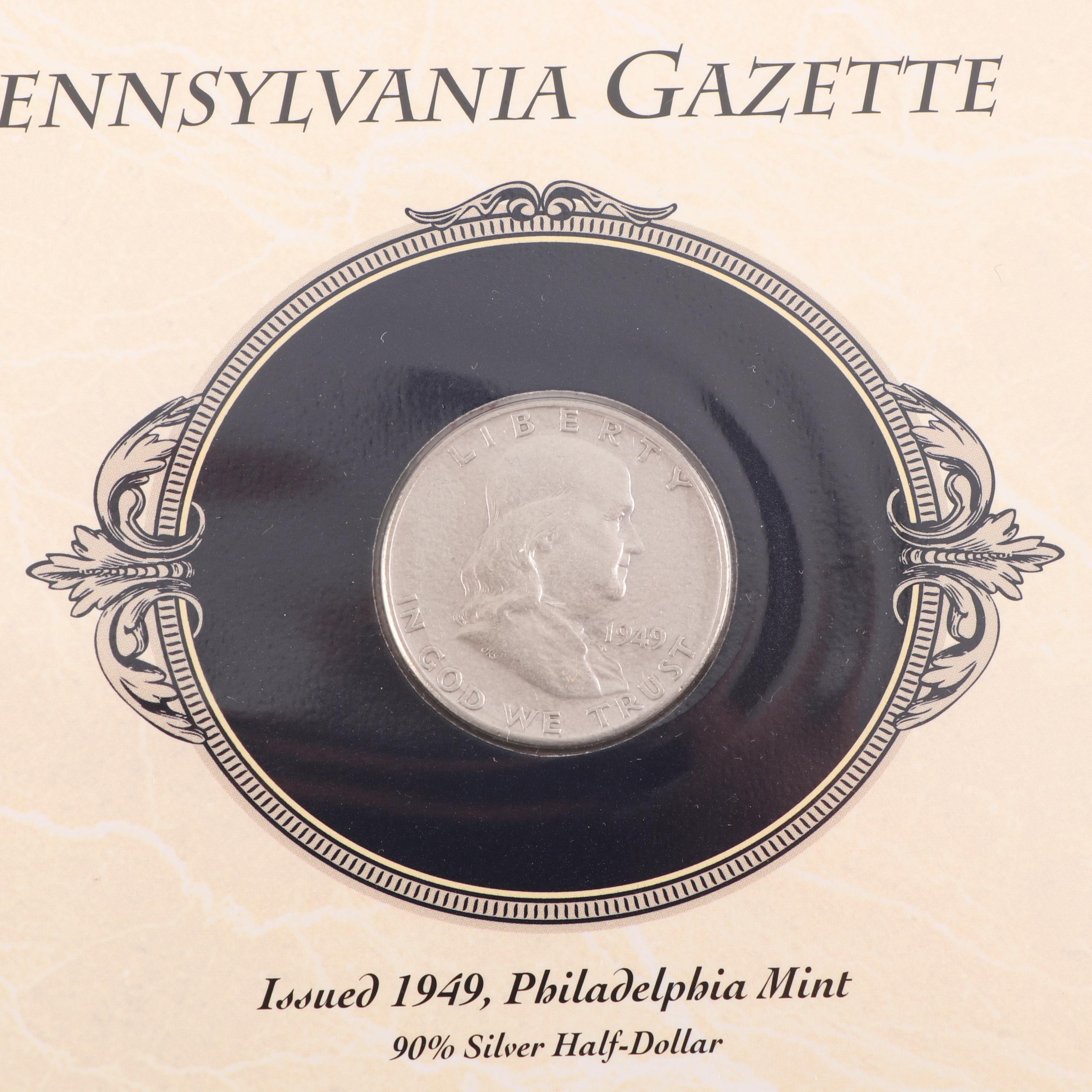 PCS Complete Benjamin Franklin U.S. Half-Dollar Collection Album