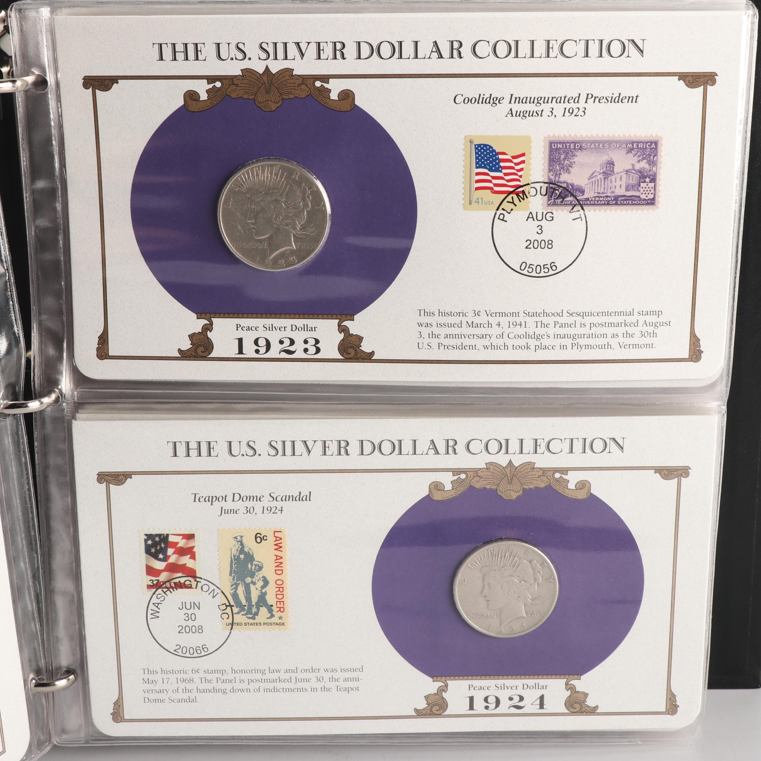 PCS The U.S. Silver Dollar Collection Album