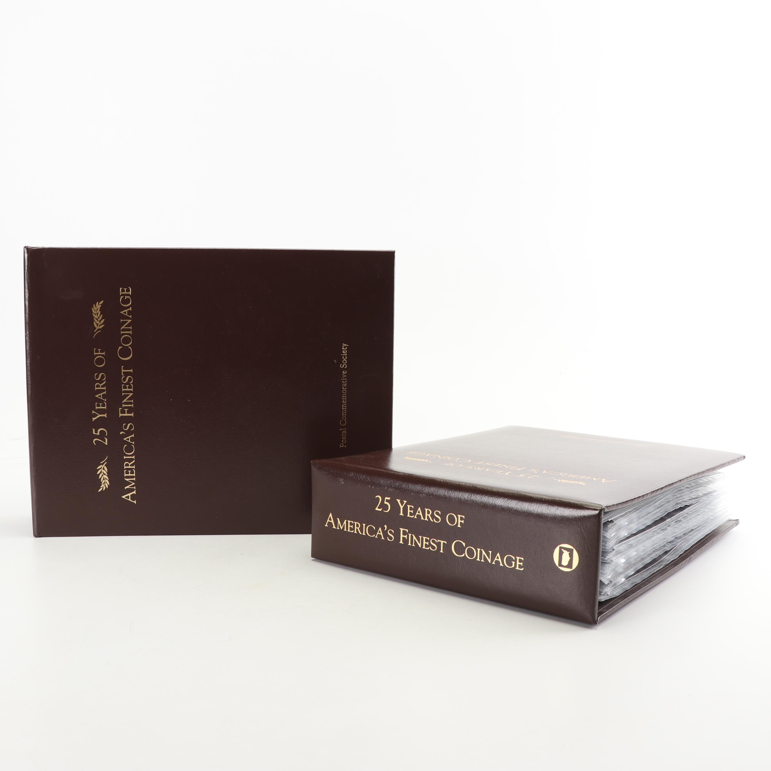 PCS "25 Years of America's Finest Coinage" 1992 Proof Set Albums