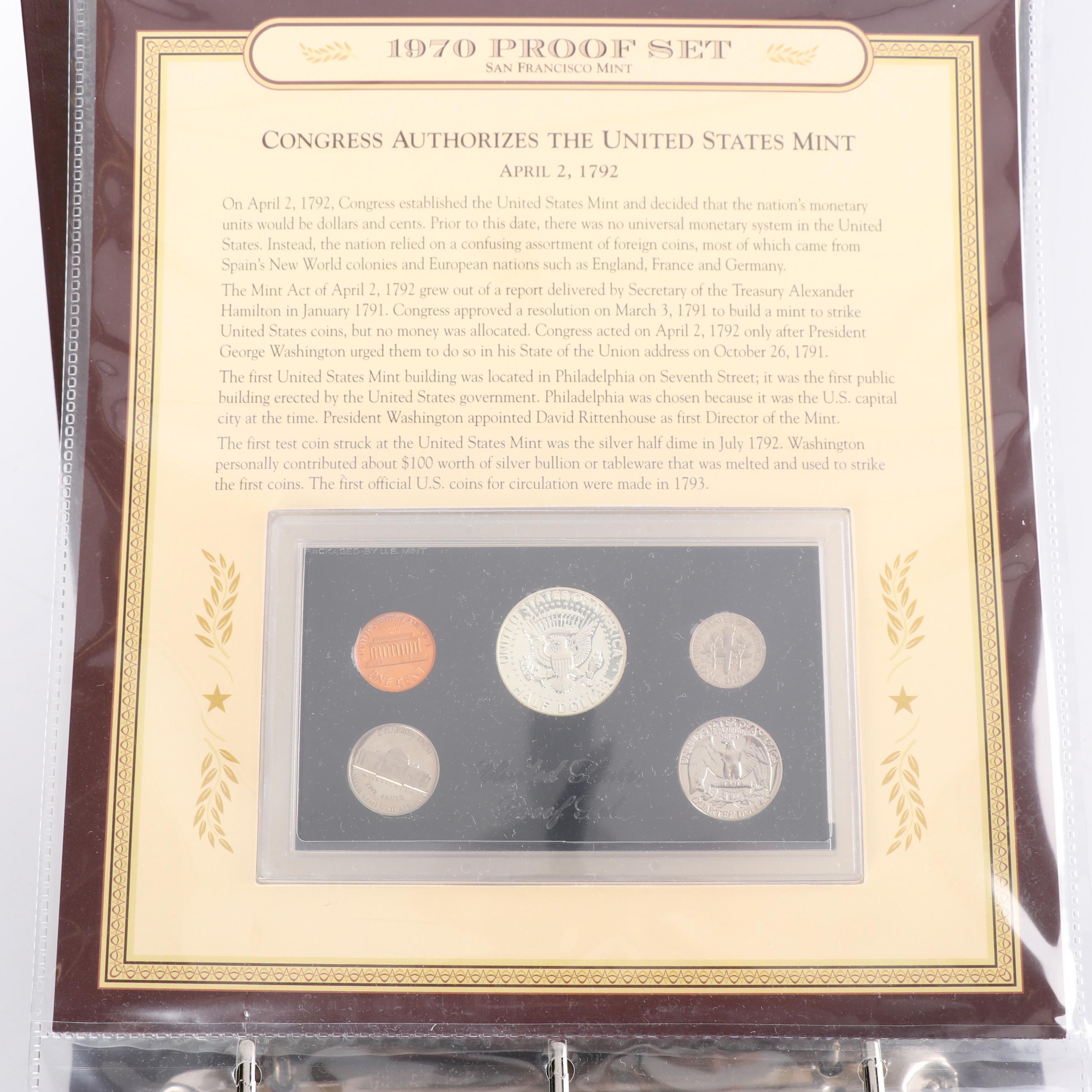 PCS "25 Years of America's Finest Coinage" 1992 Proof Set Albums