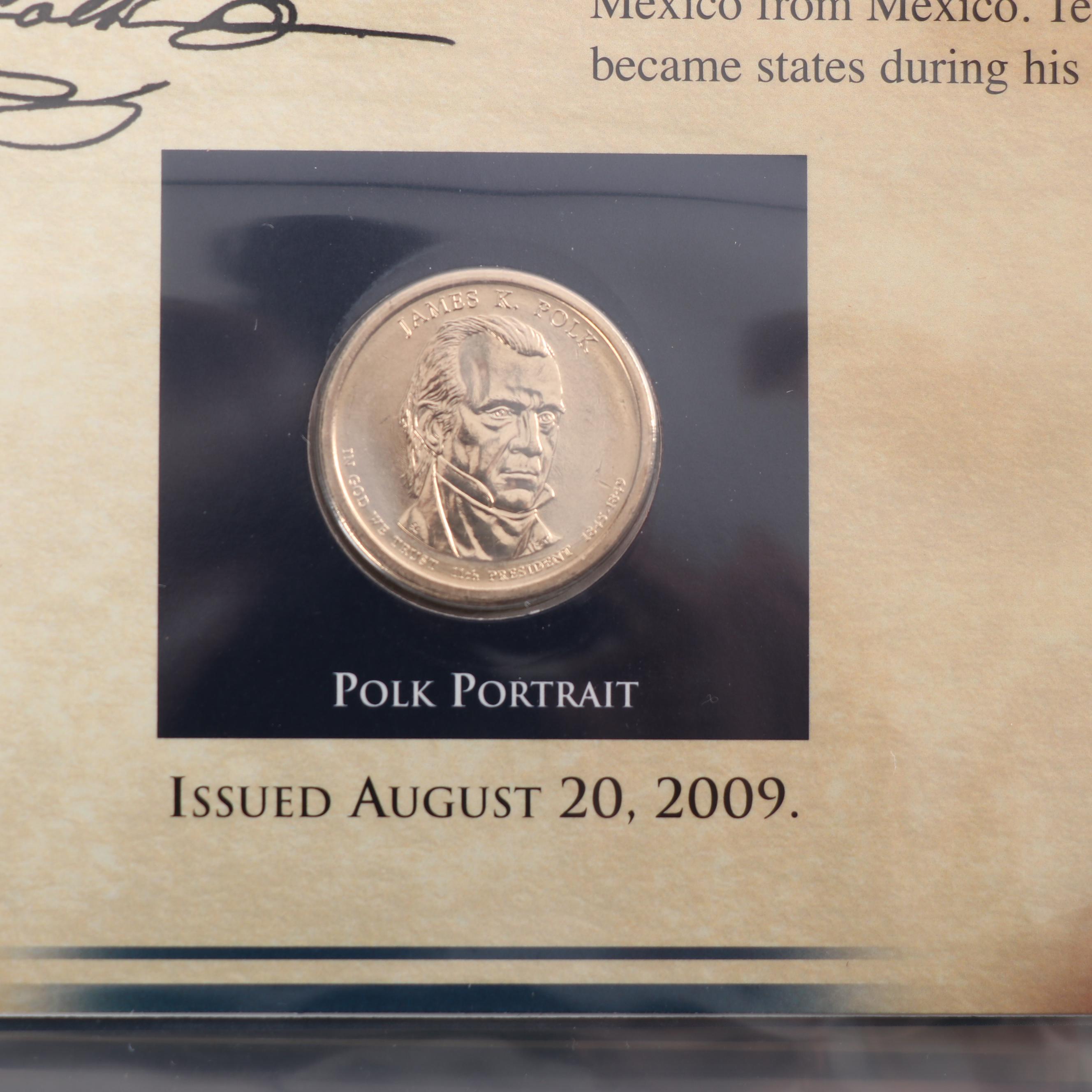 PCS United States Presidents Coin Collection Albums Vol. I & II