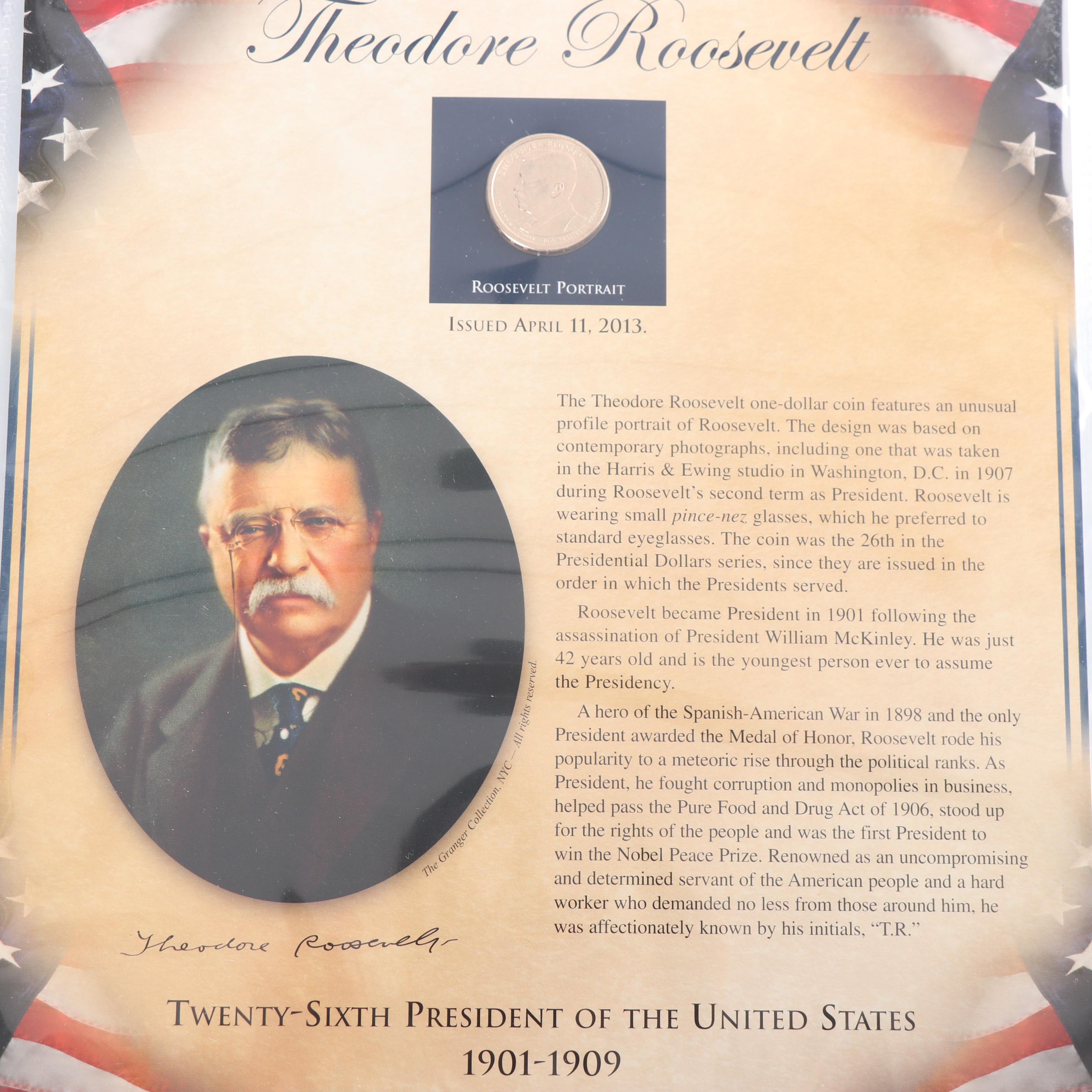 PCS United States Presidents Coin Collection Albums Vol. I & II