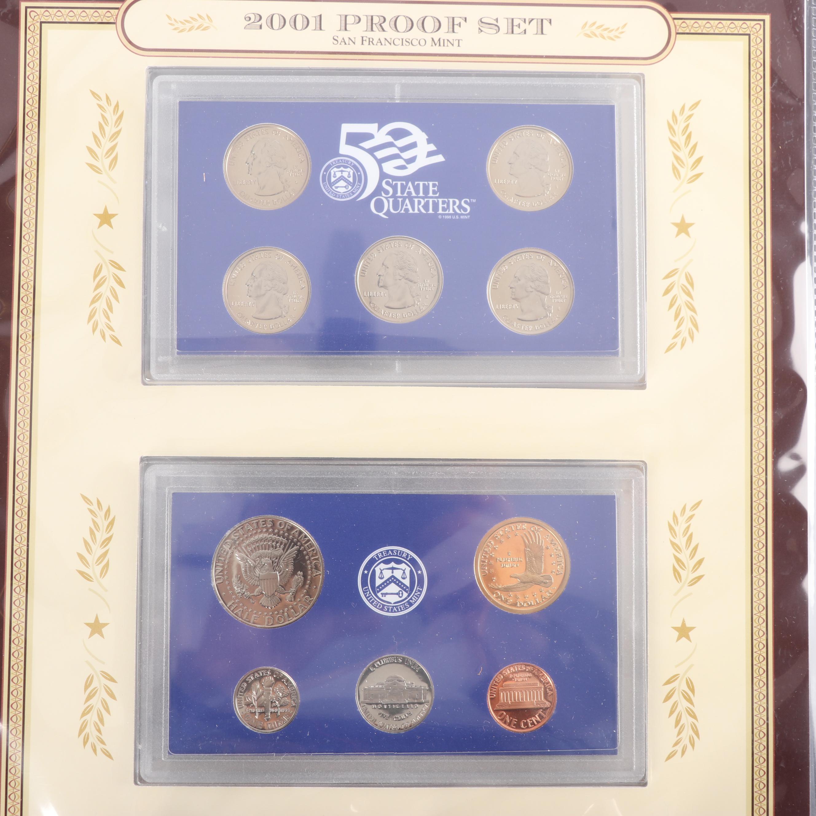 America's Finest Coinage Albums Proof Sets 1993-2016