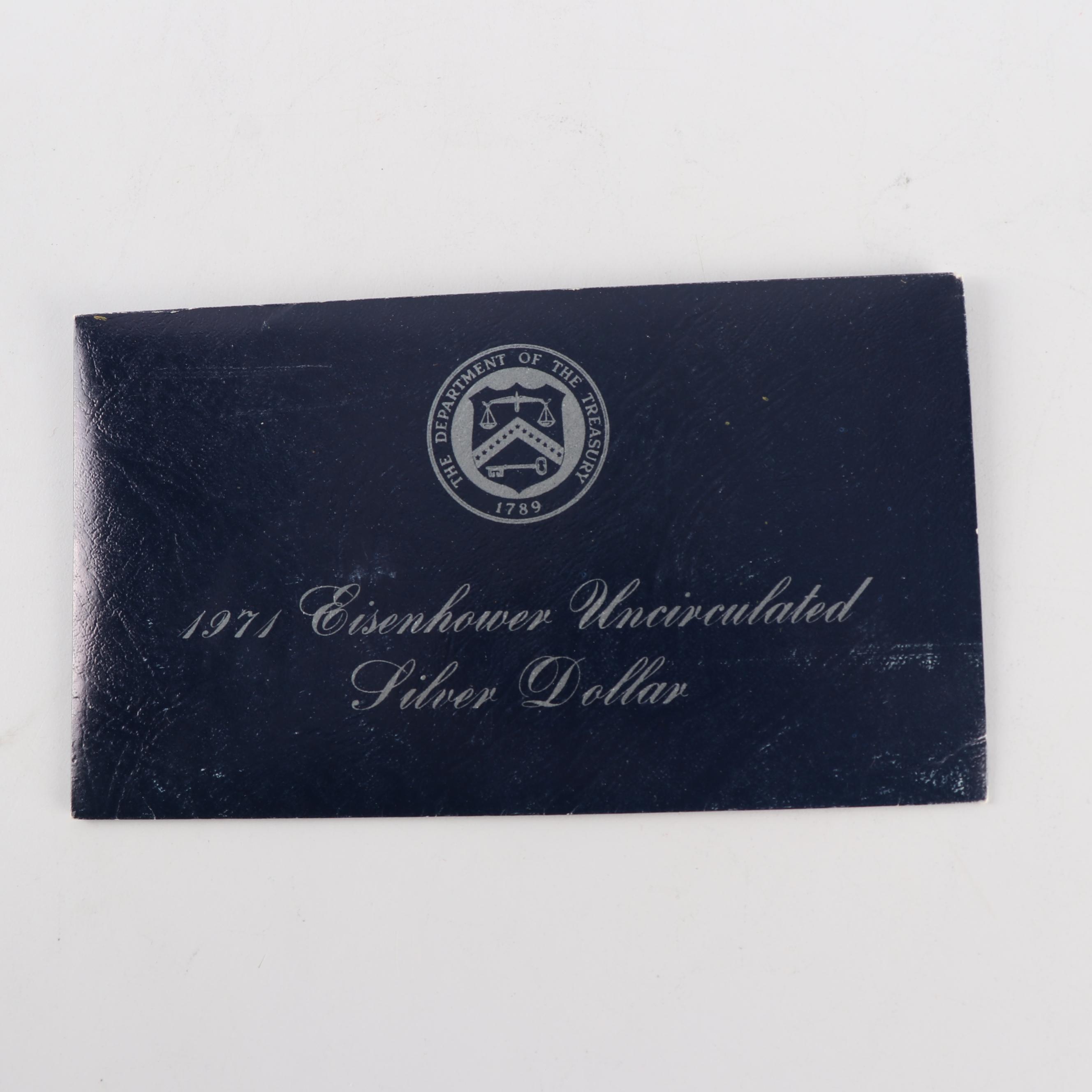 Collection of 1971-S Uncirculated Eisenhower Silver Dollars