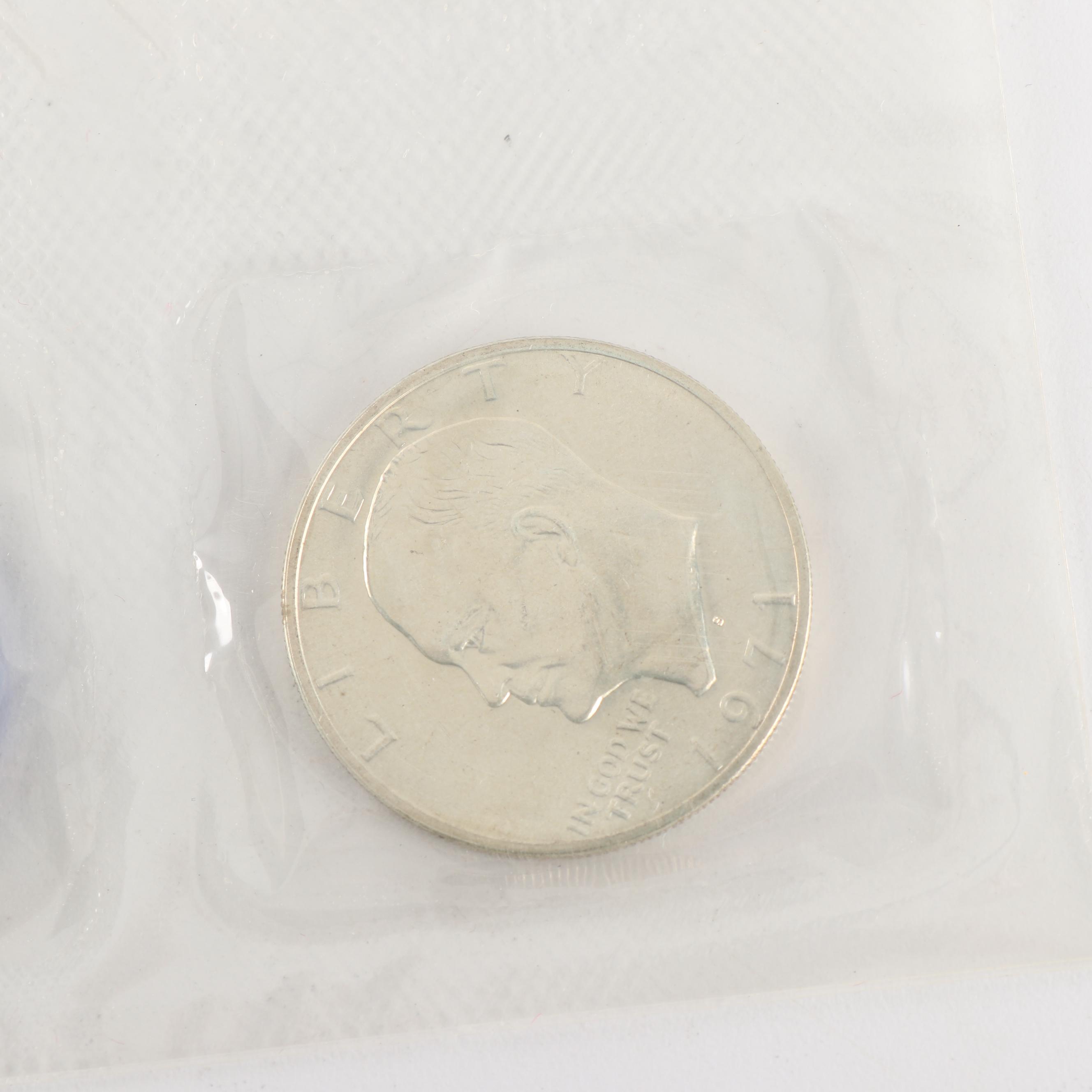 Collection of 1971-S Uncirculated Eisenhower Silver Dollars