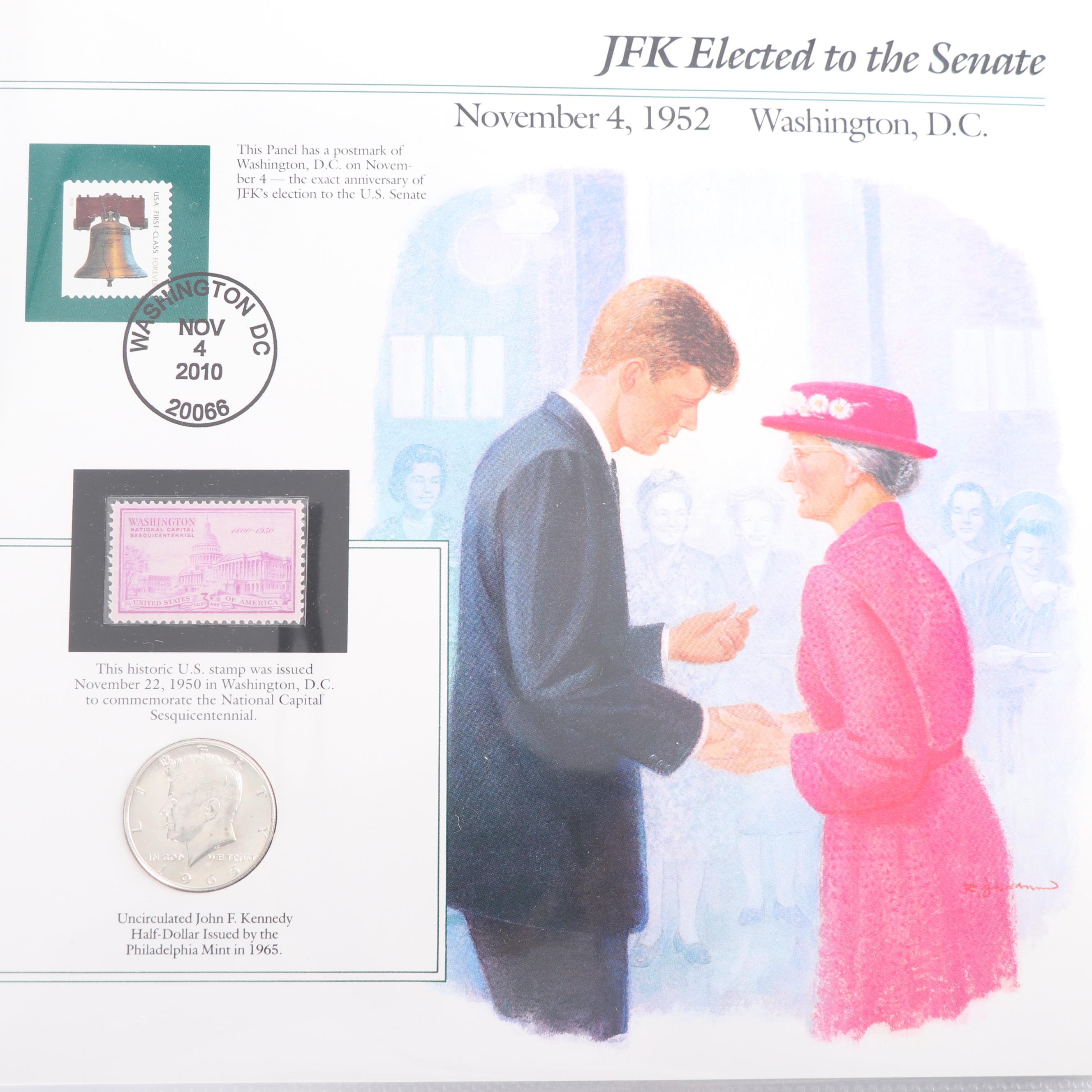 PCS Complete John F. Kennedy Uncirculated U.S. Half Dollar Collection Albums