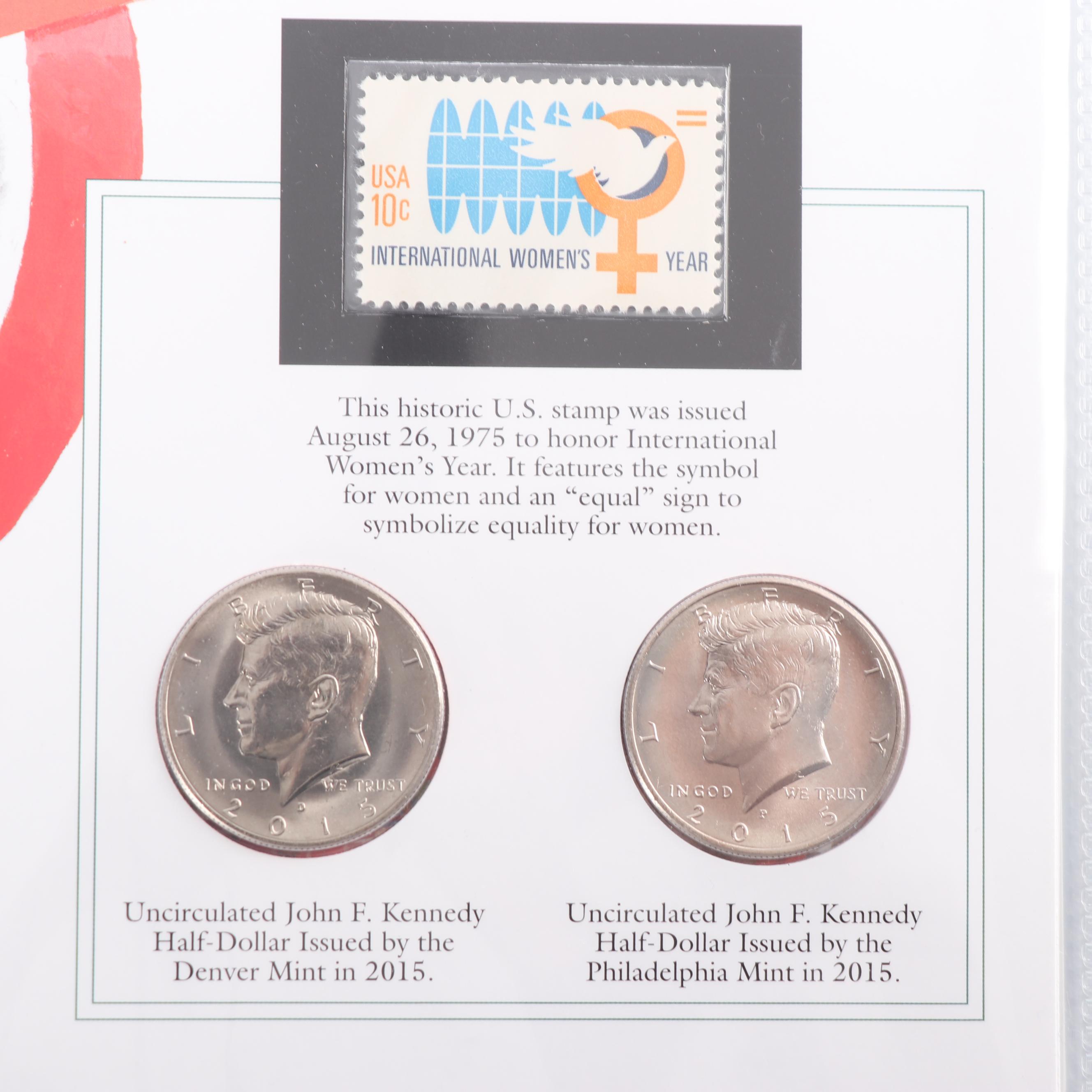 PCS Complete John F. Kennedy Uncirculated U.S. Half Dollar Collection Albums